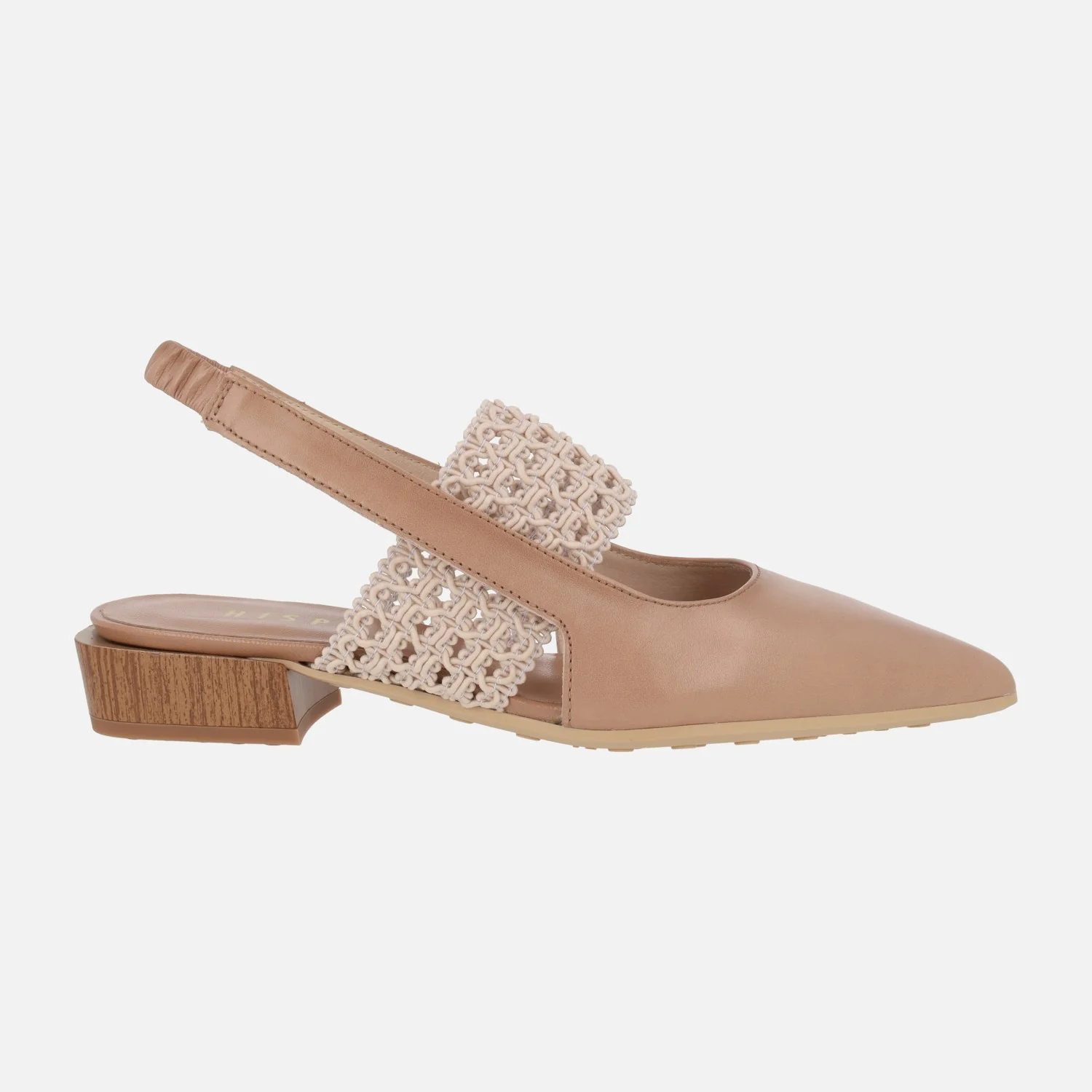 Zapatos de piel destalonados Lila con banda elástica - Image 7