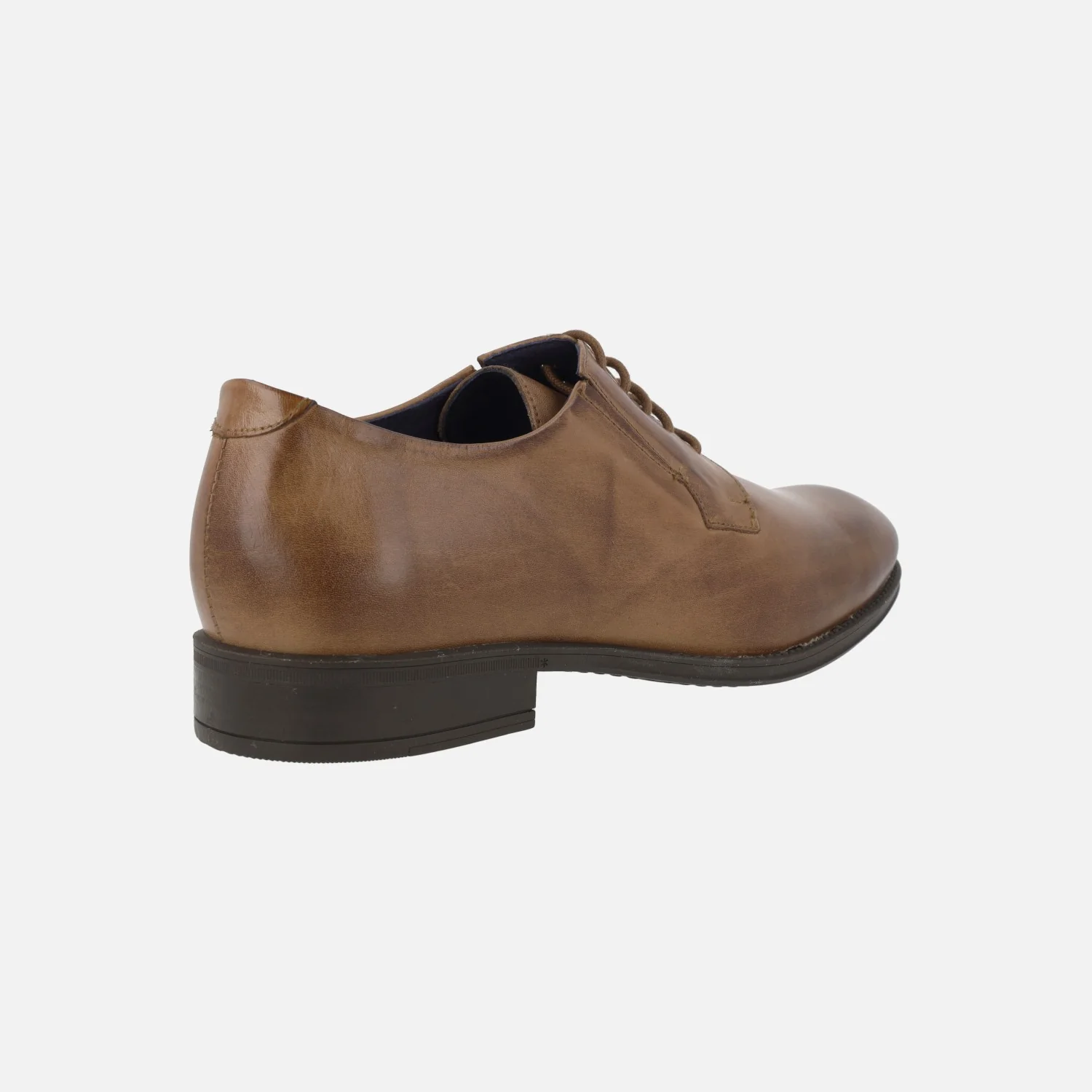 Zapatos de piel estilo blucher para hombre con elásticos laterales - Image 10