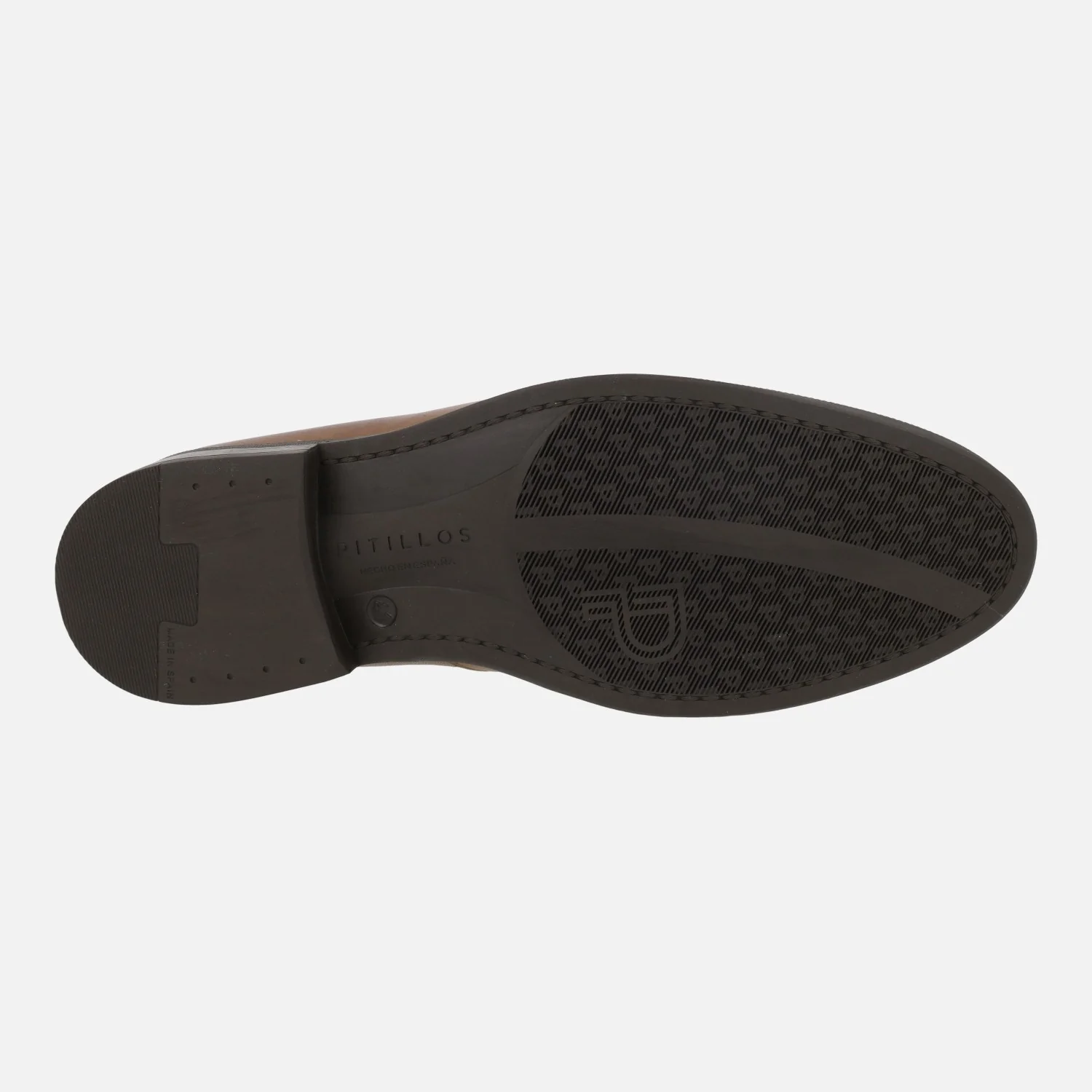 Zapatos de piel estilo blucher para hombre con elásticos laterales - Image 12