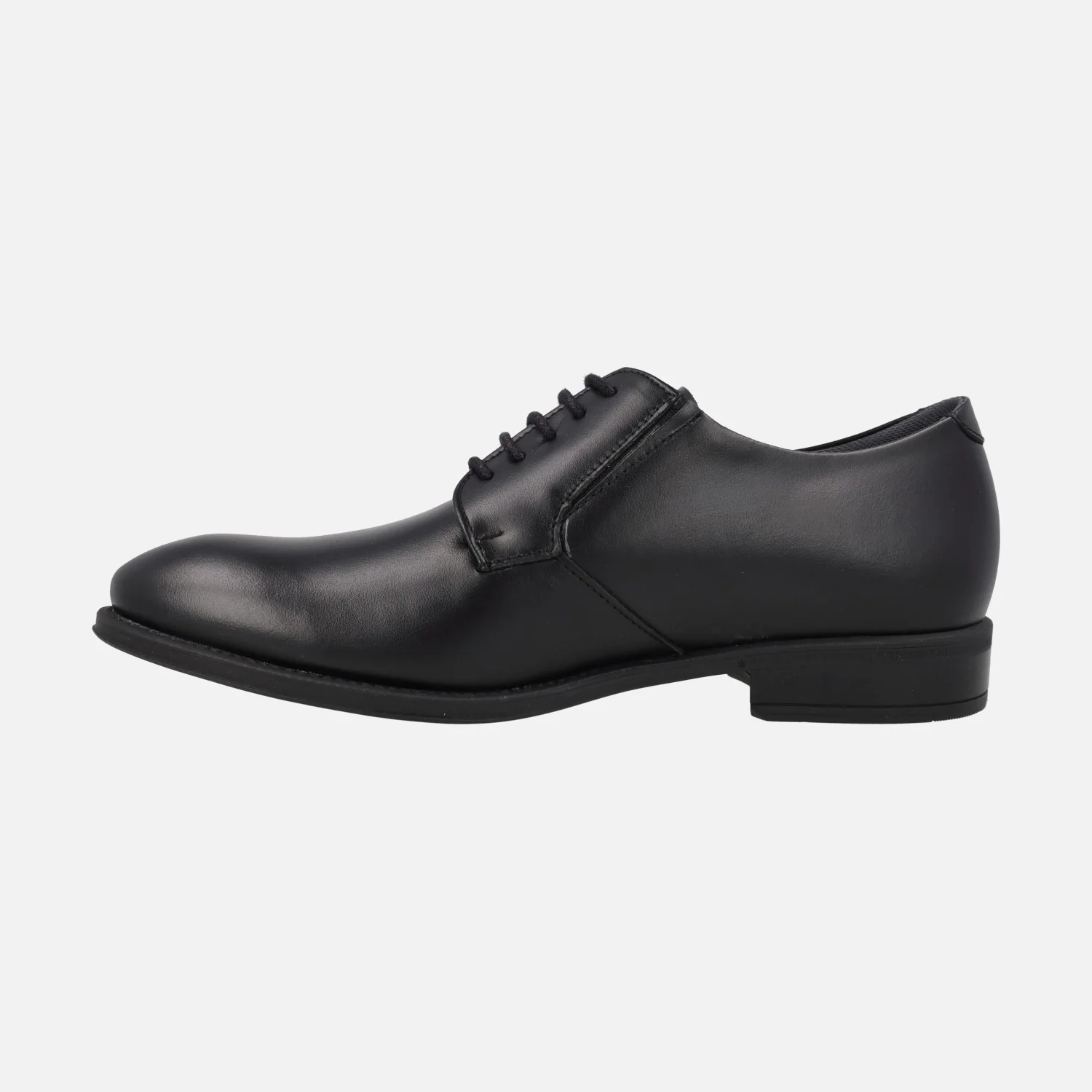Zapatos de piel estilo blucher para hombre con elásticos laterales - Image 3