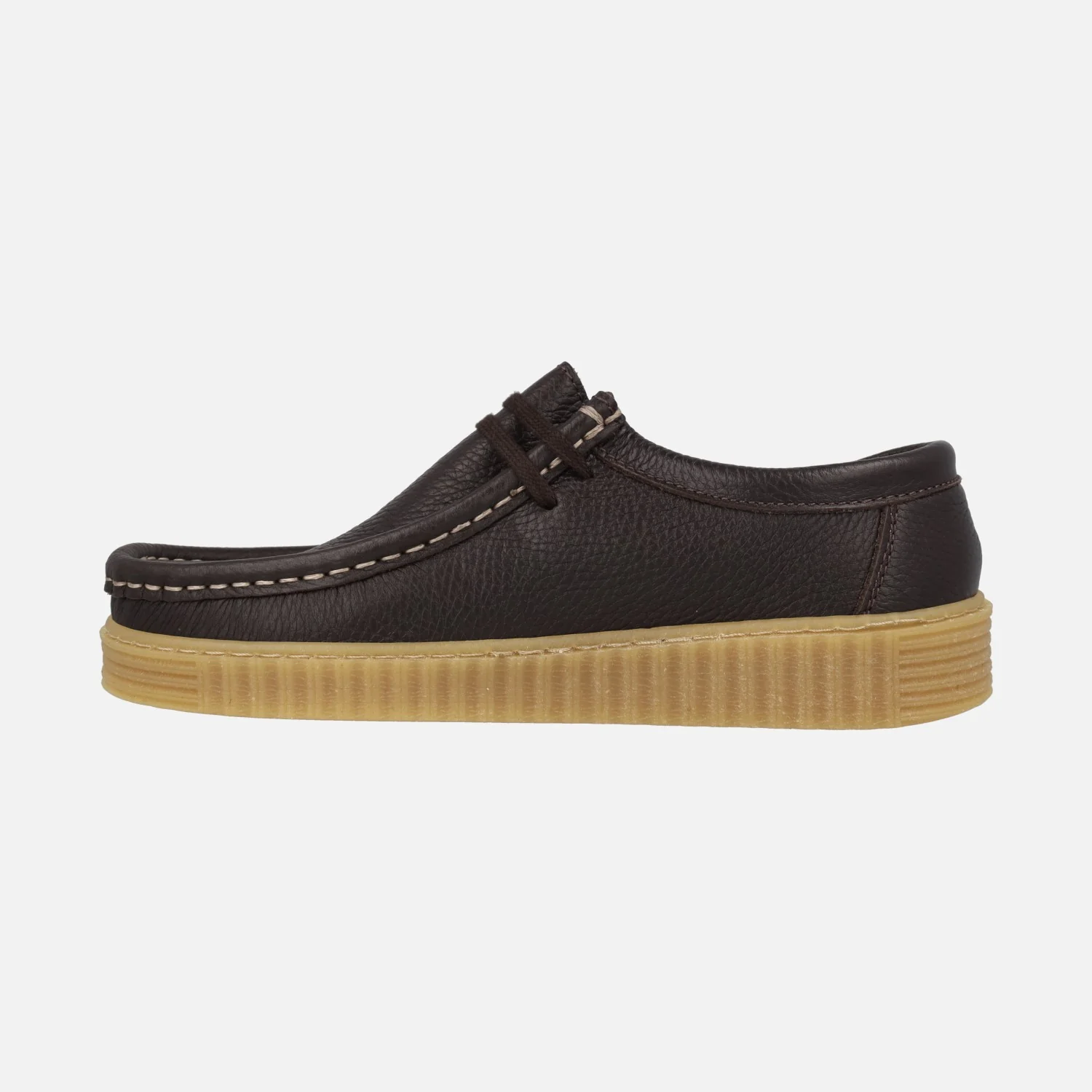Zapatos de piel estilo wallabee para hombre modelo Moth - Image 10