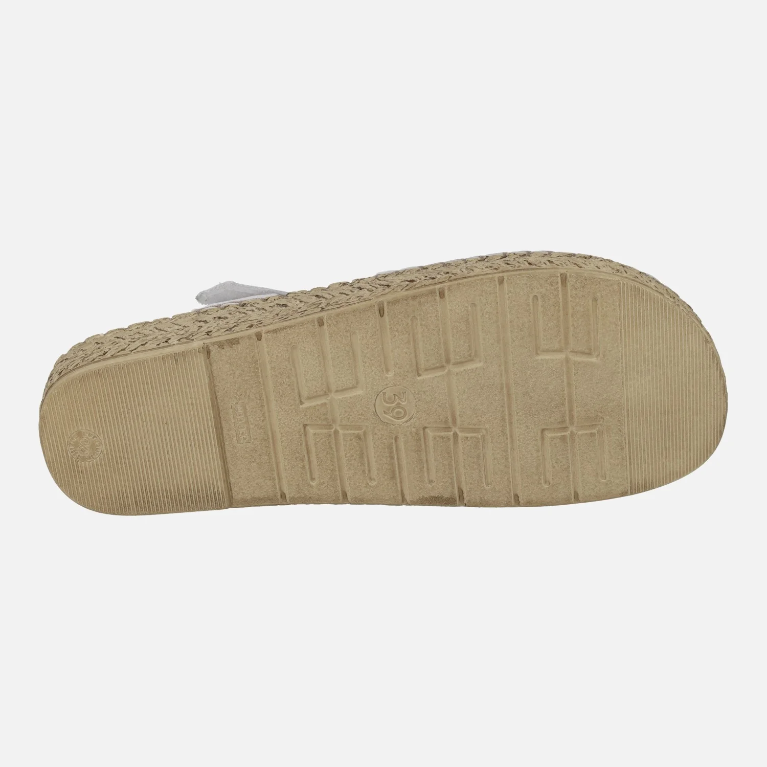 Zapatos de piel semiabiertos en piel blanca con troquelados - Image 6