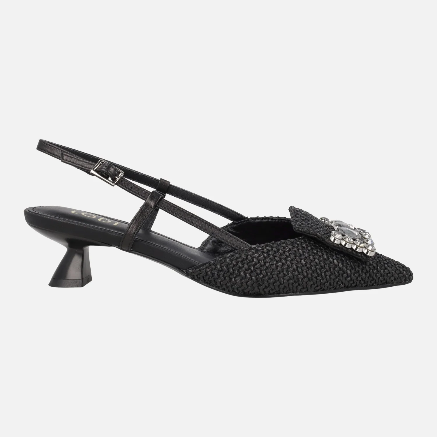 Zapatos de salón destalonados con adorno de pedrería A-CASIOPEA - Image 7