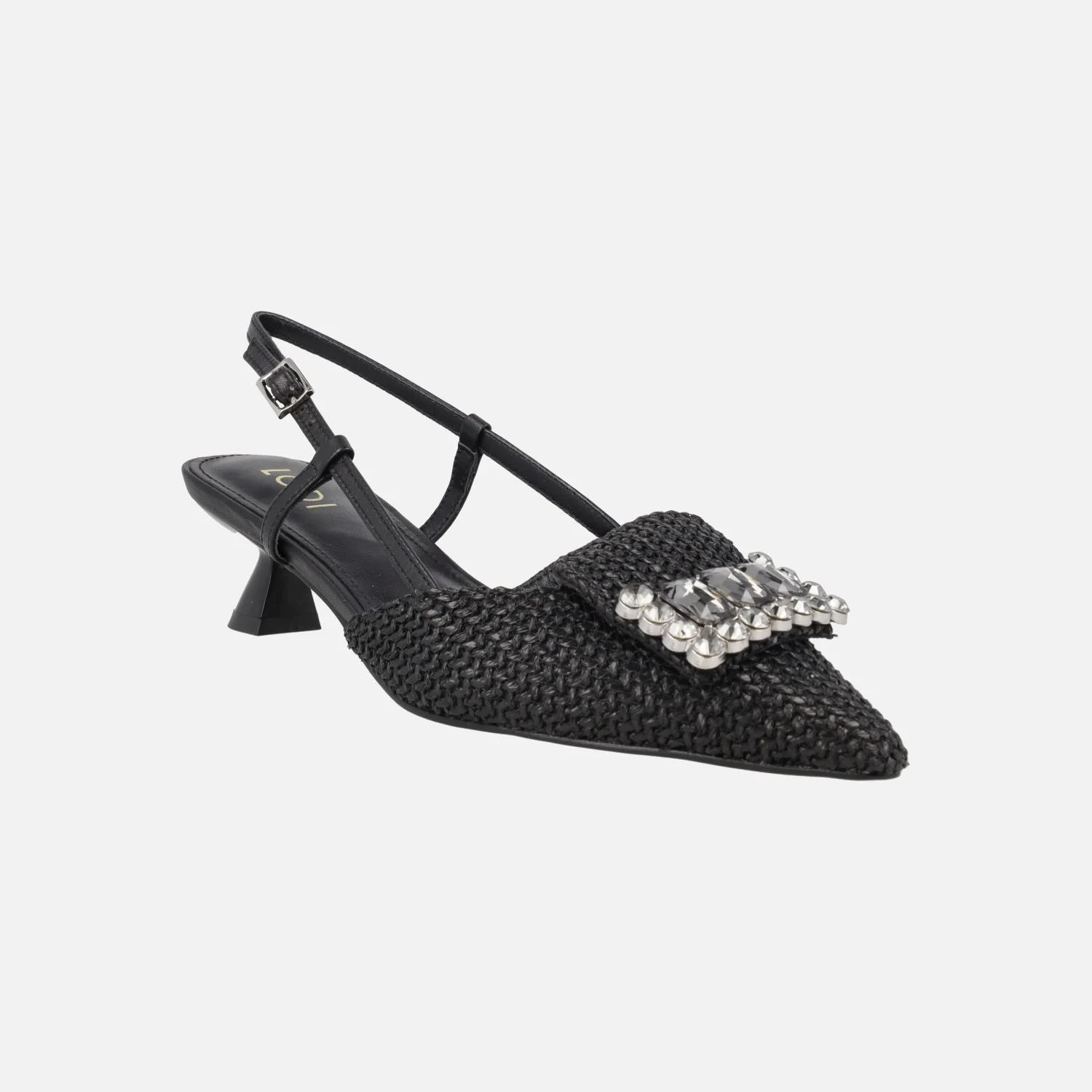 Zapatos de salón destalonados con adorno de pedrería A-CASIOPEA - Image 8