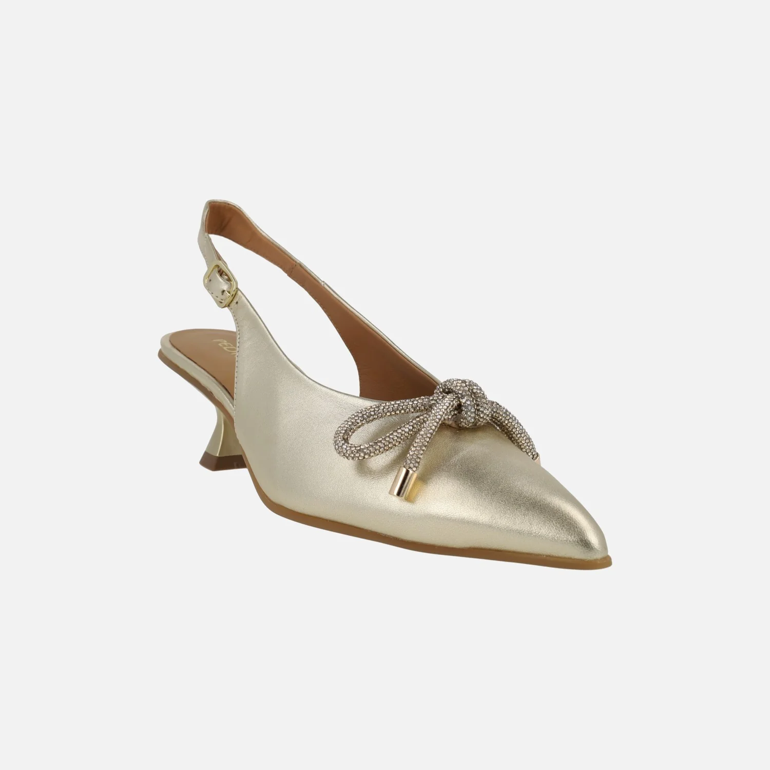 Zapatos de salón destalonados con lazo de fantasía - Image 2