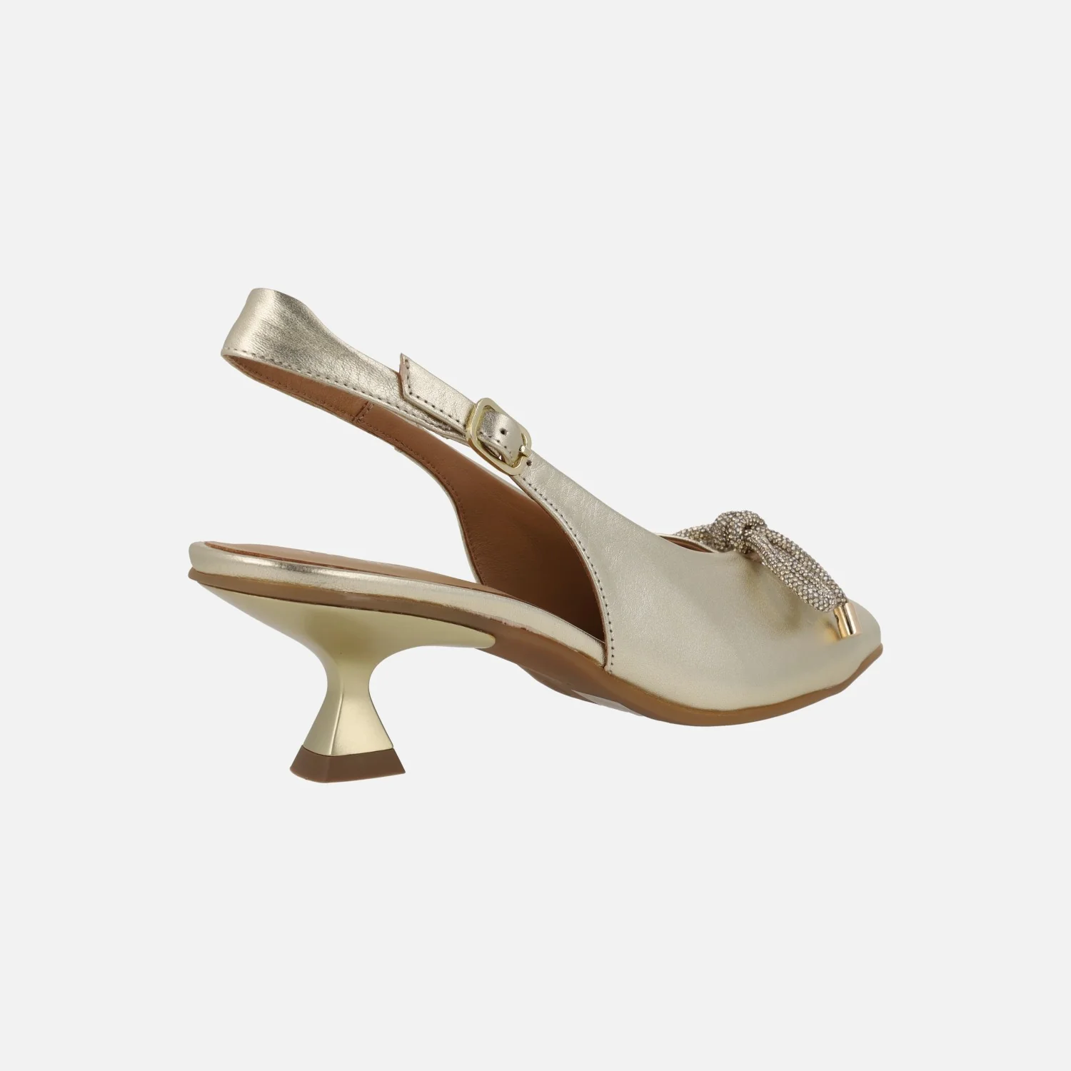 Zapatos de salón destalonados con lazo de fantasía - Image 4
