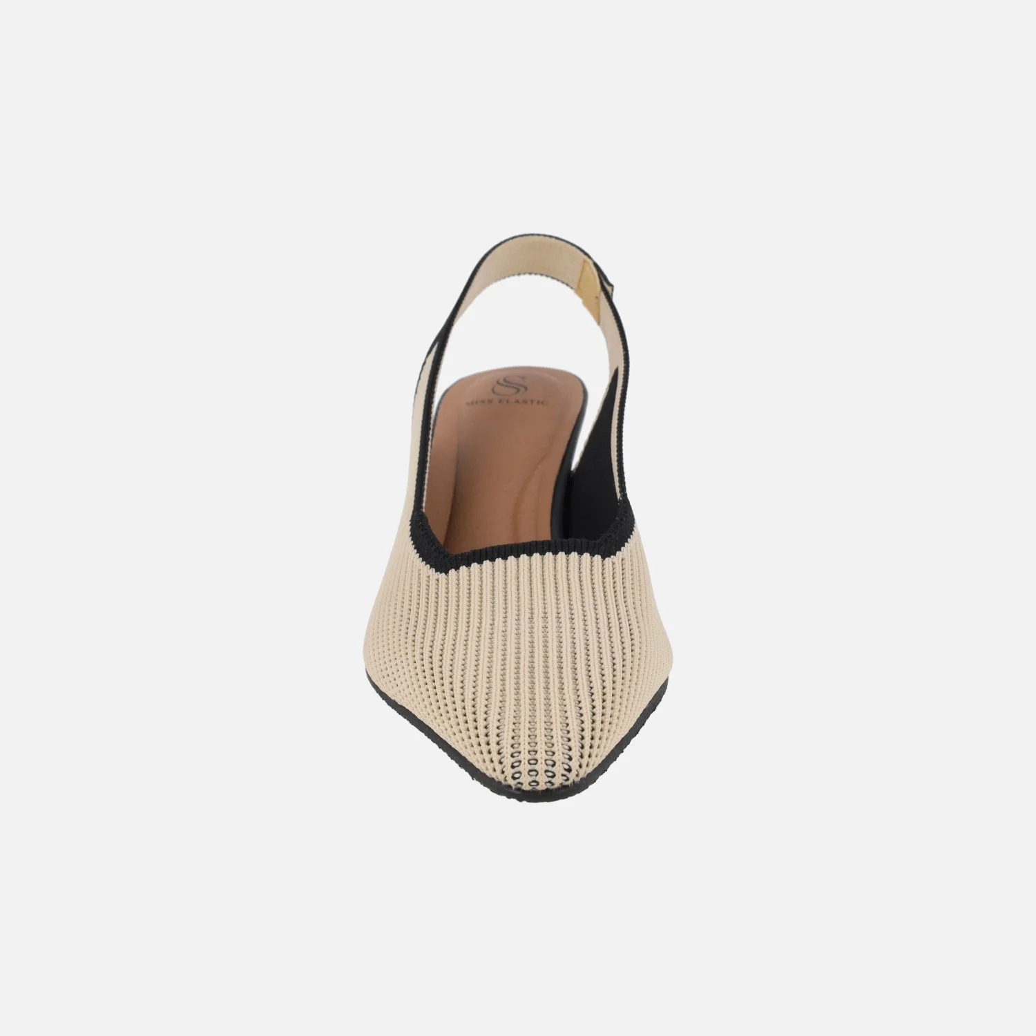 Zapatos de salón destalonados en combinado bicolor - Image 11