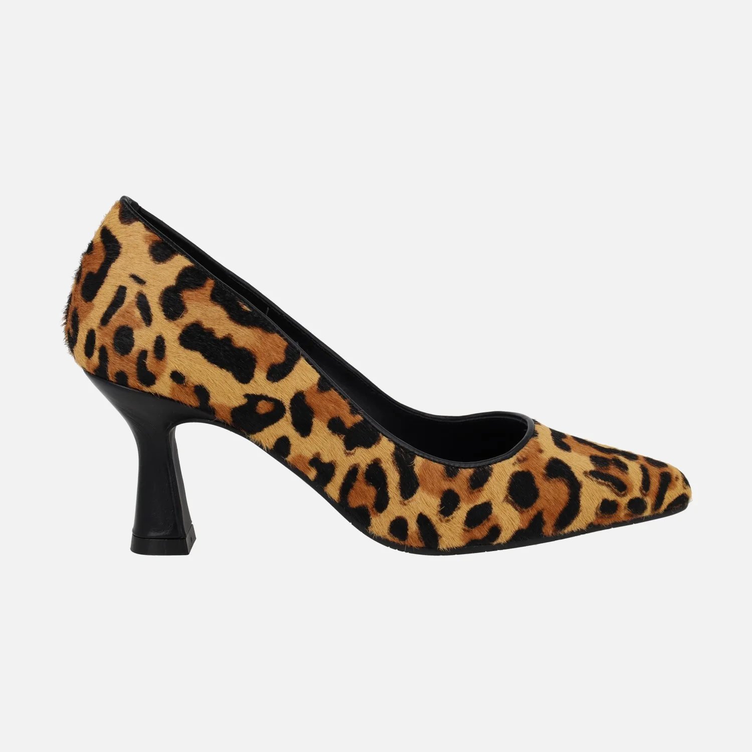 Zapatos de salón Genoma-ino en pelo animal print leopardo