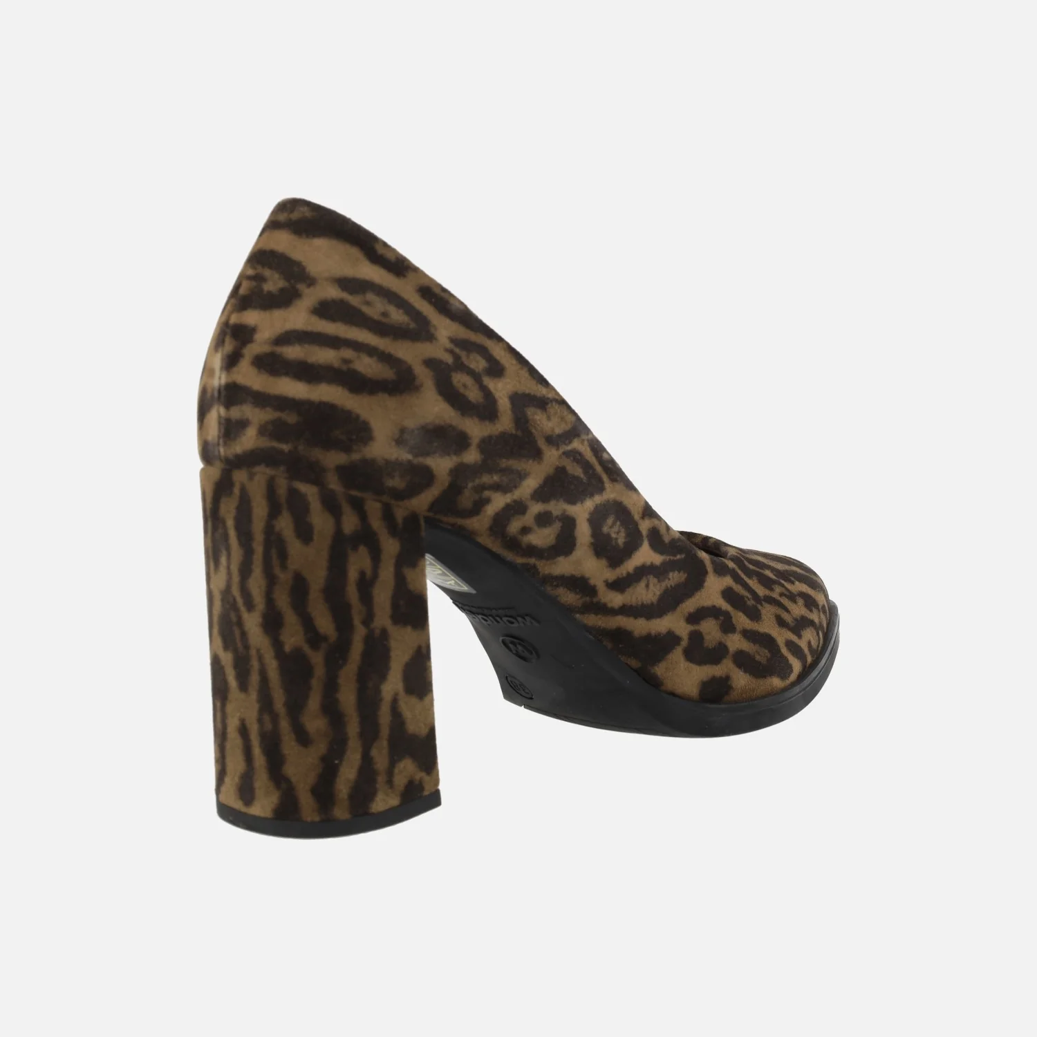 Zapatos de salón Iconic en serraje animal print leopardo - Image 4