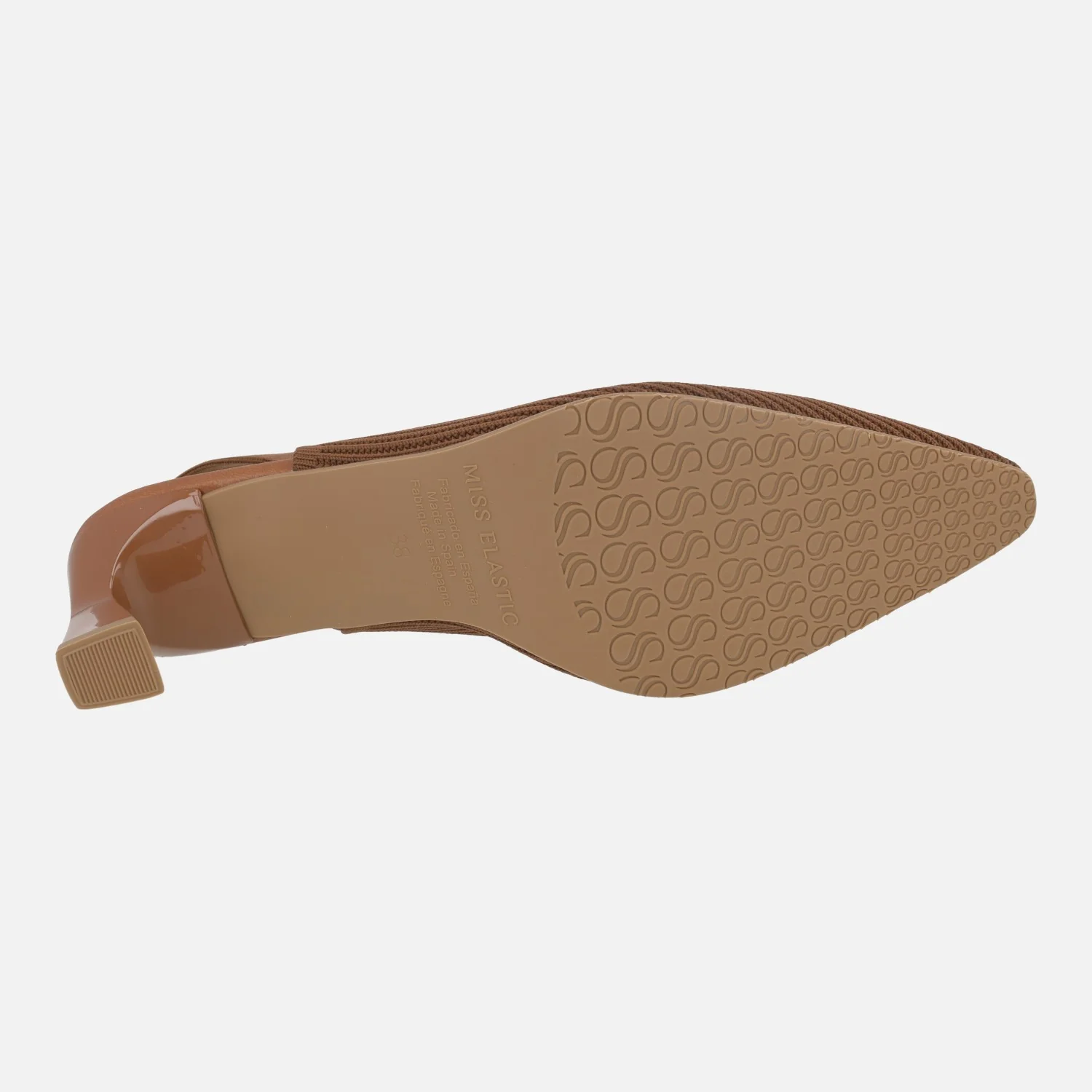 Zapatos de tacón corte salón destalonados con puntera afilada - Image 12