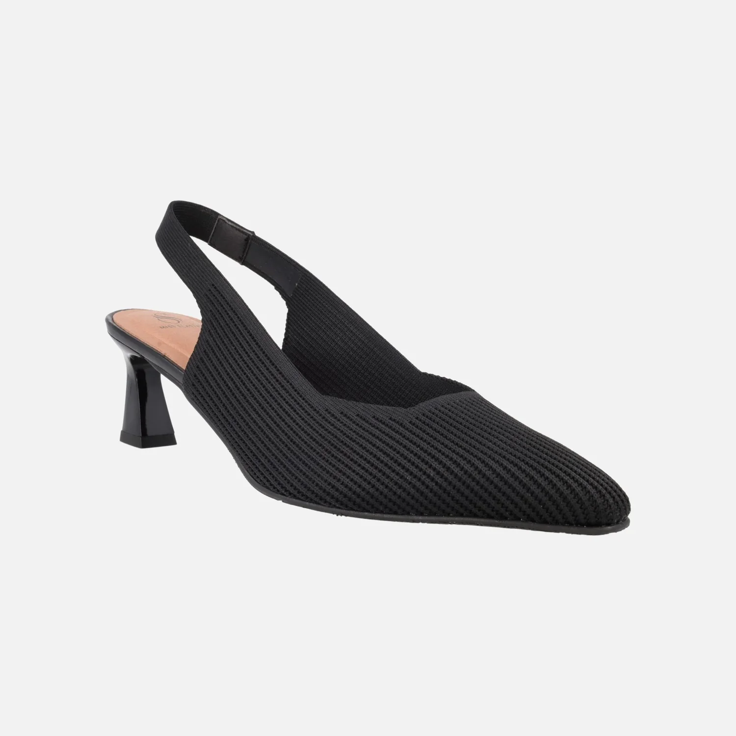 Zapatos de tacón corte salón destalonados con puntera afilada - Image 2