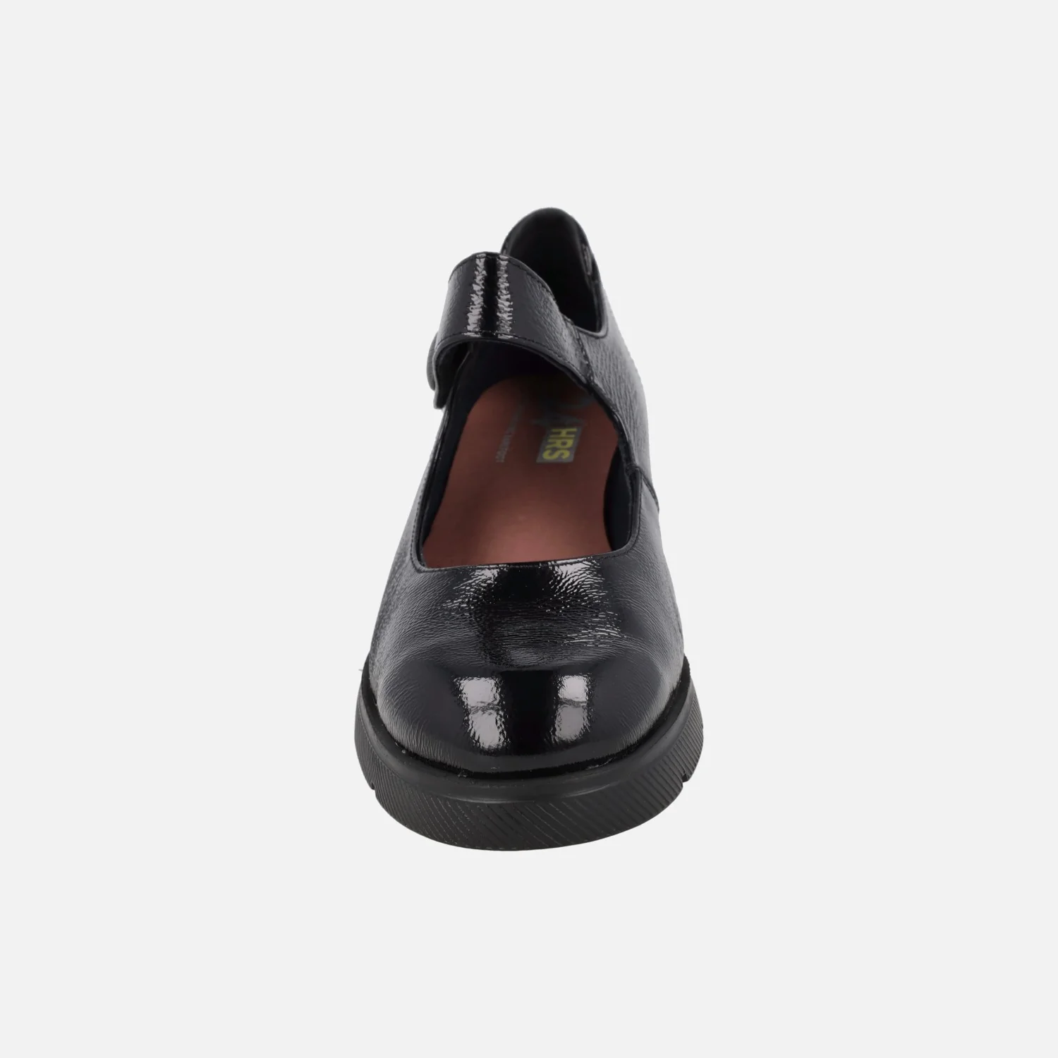 Zapatos de tacón estilo mercedes en charol negro - Image 5