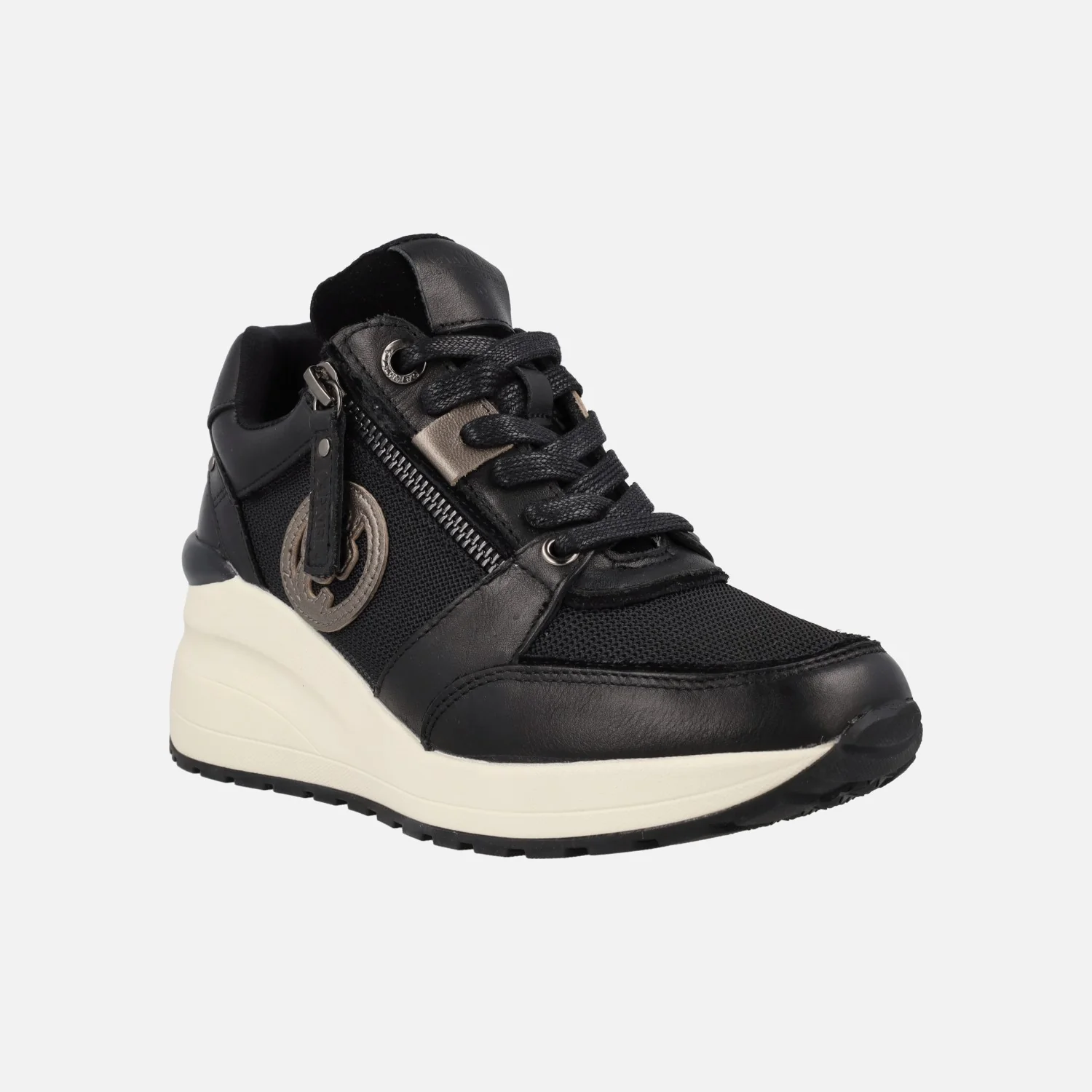 Zapatos deportivos Carmela con cuña alta para mujer - Image 7