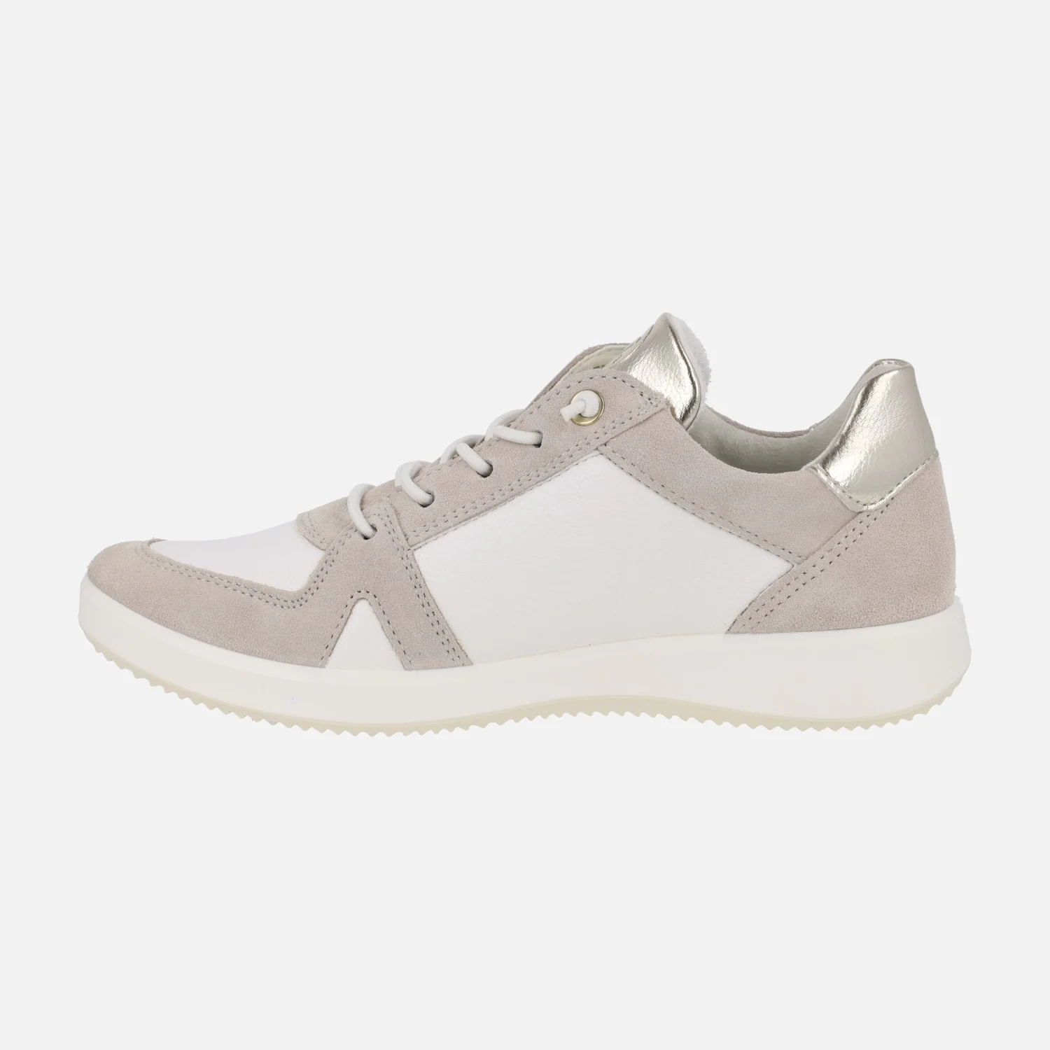 Zapatos deportivos combinados con cordones elásticos y cremallera - Image 3