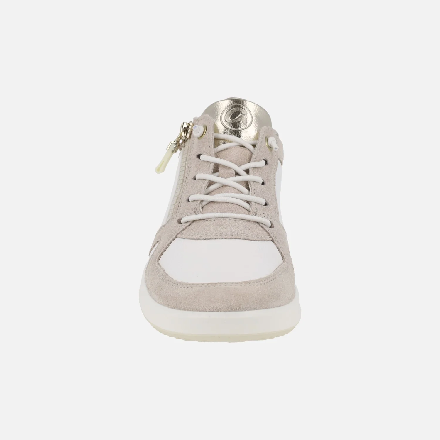 Zapatos deportivos combinados con cordones elásticos y cremallera - Image 5