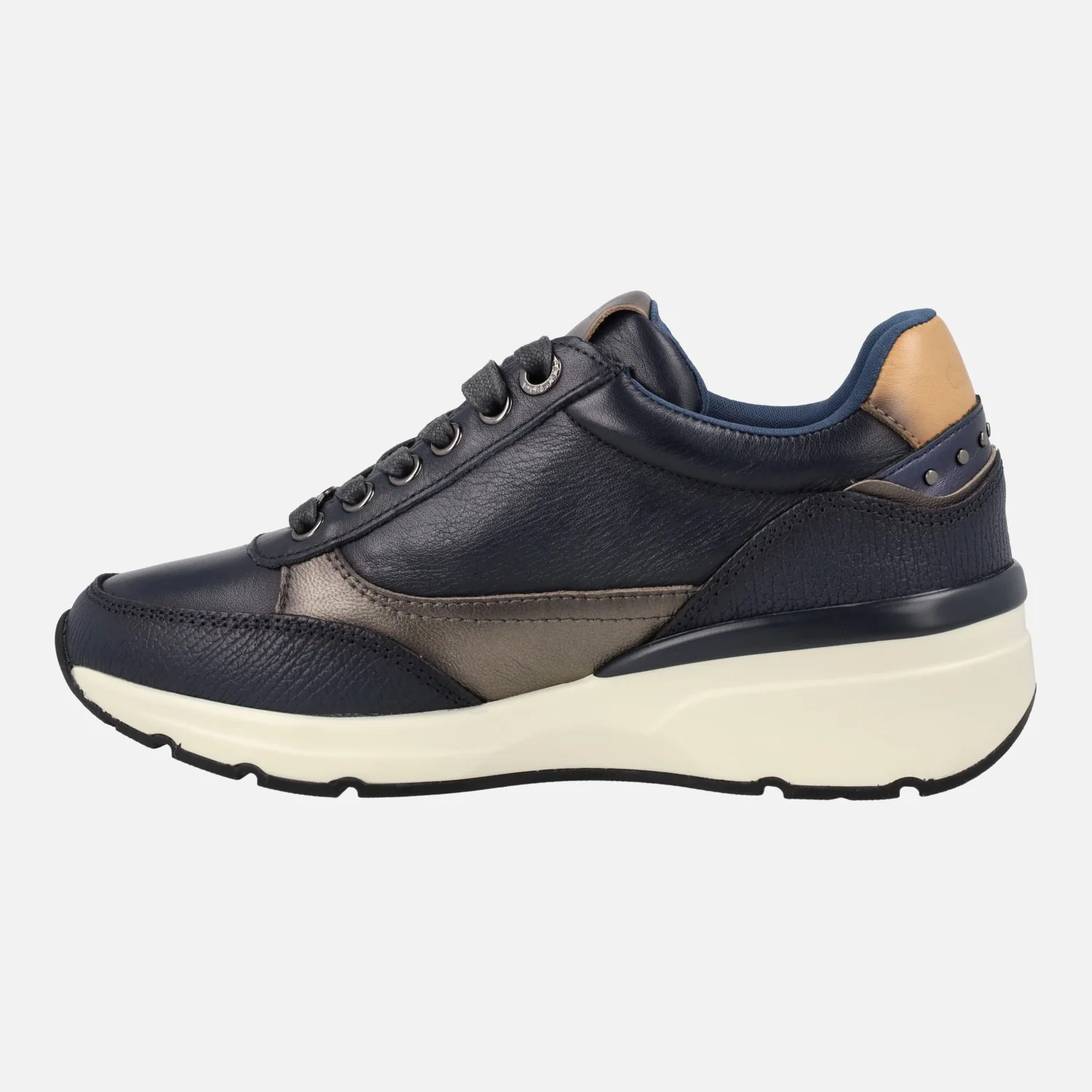 Zapatos deportivos con cordones y cremallera lateral para mujer - Image 14