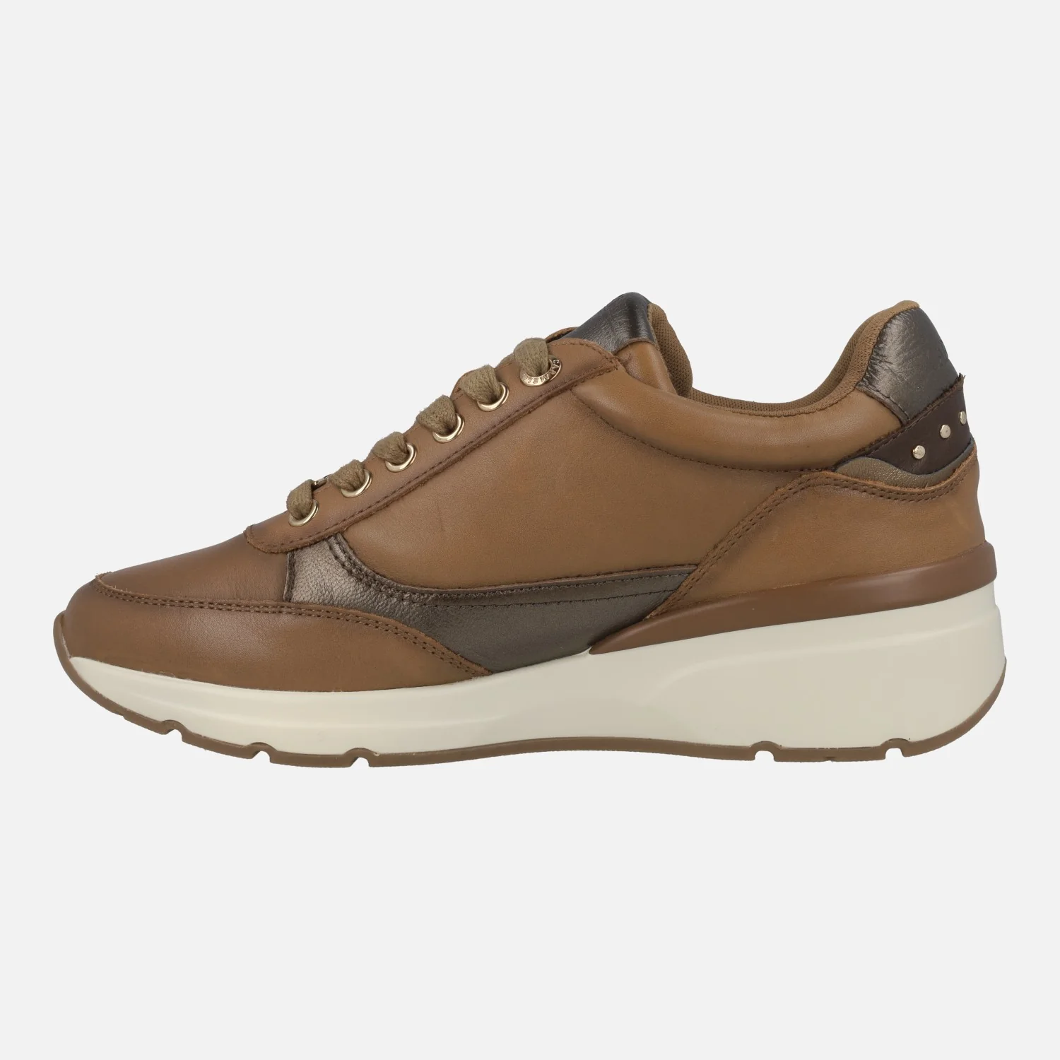 Zapatos deportivos con cordones y cremallera lateral para mujer - Image 8