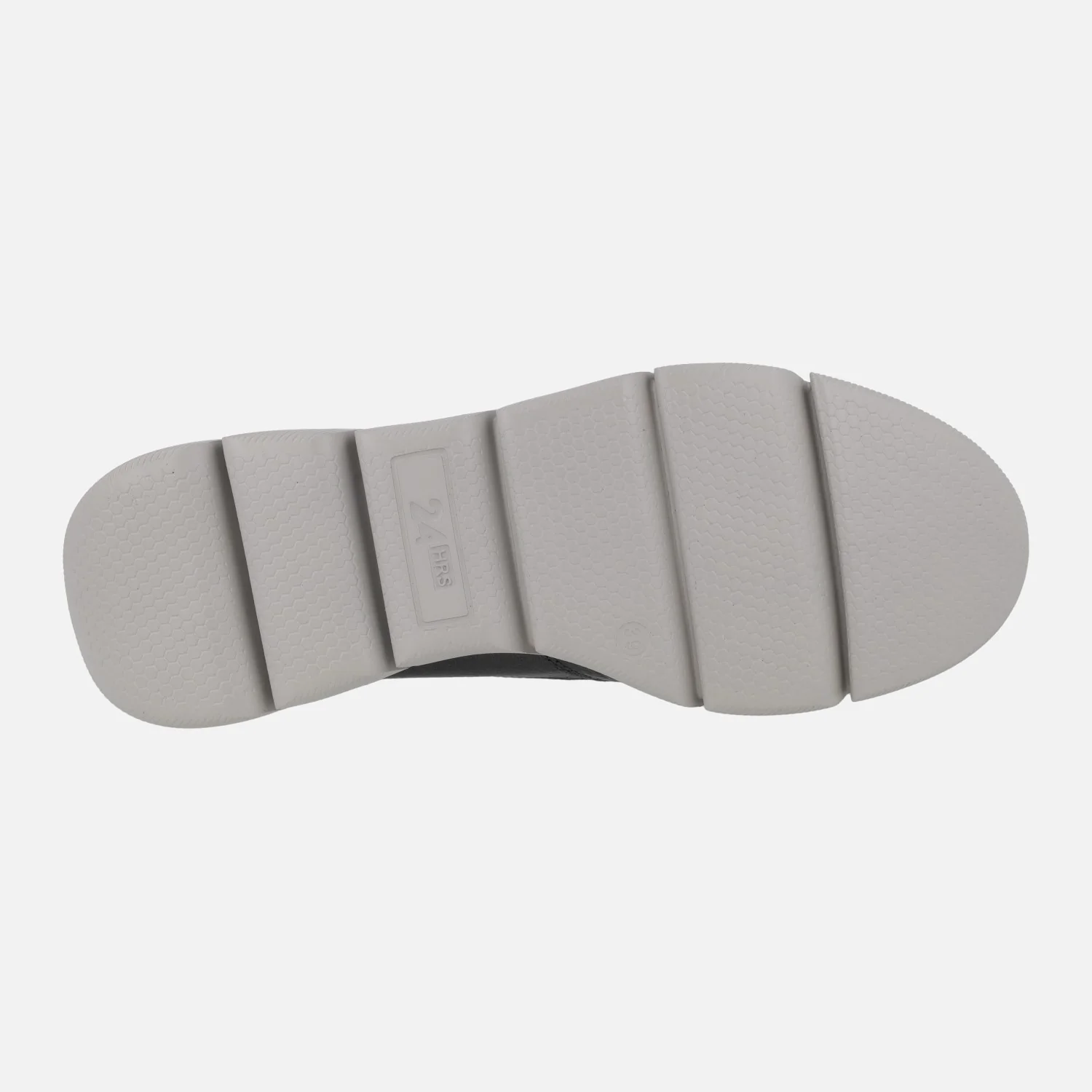 Zapatos deportivos confort en charol gris con cordones elásticos - Image 6