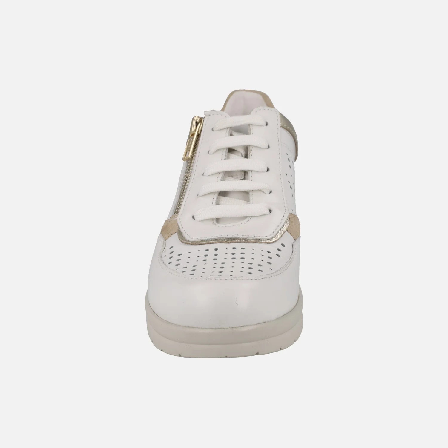 Zapatos deportivos de piel con cordones y cremallera Riposella - Image 11