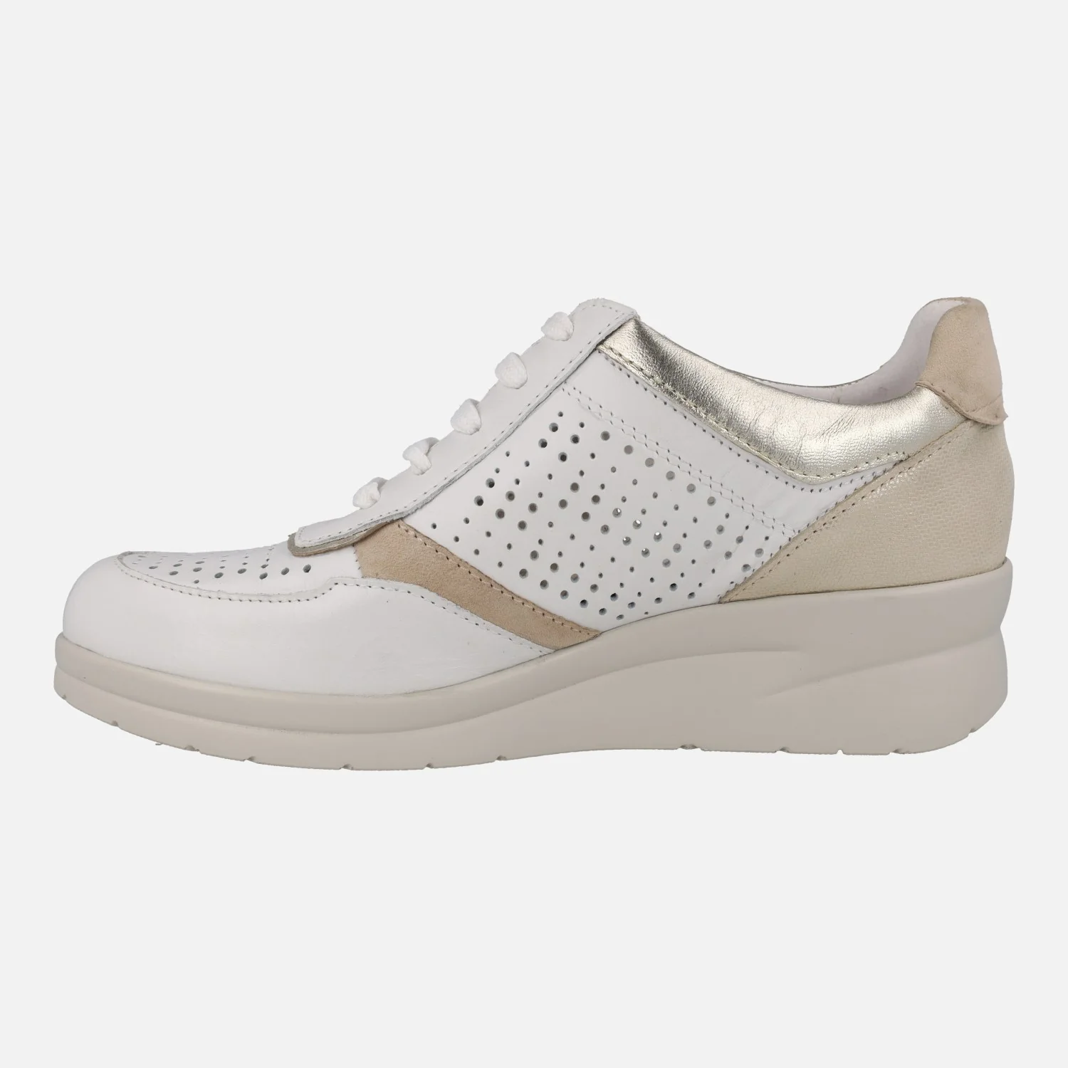 Zapatos deportivos de piel con cordones y cremallera Riposella - Image 9