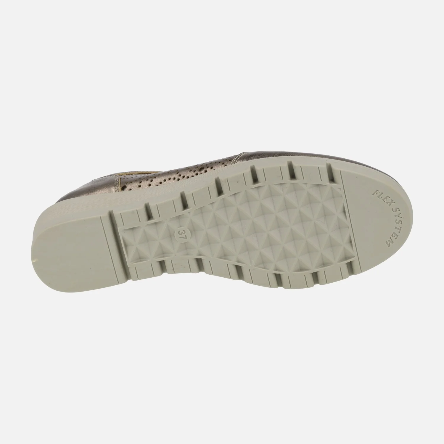 Zapatos deportivos de piel con dibujos troquelados - Image 12