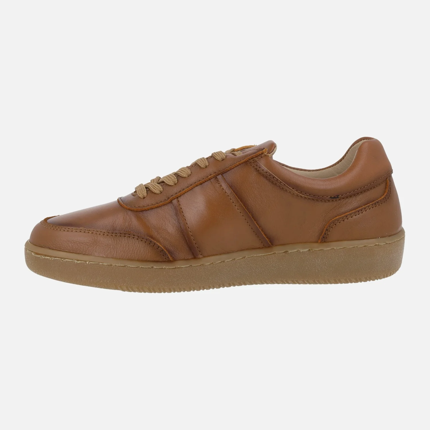 Zapatos deportivos de piel para hombre en combinado cuero - Image 3