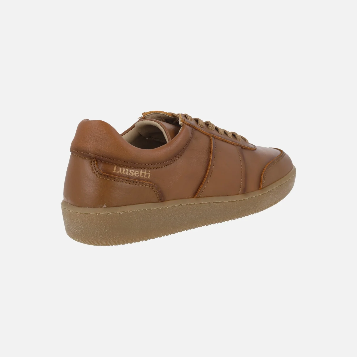 Zapatos deportivos de piel para hombre en combinado cuero - Image 4