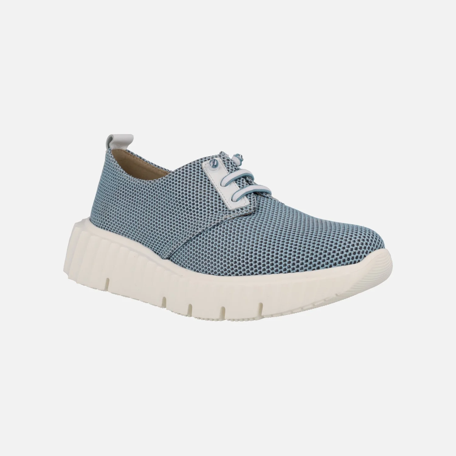 Zapatos deportivos de tejido rejilla con cordones elásticos - Image 2