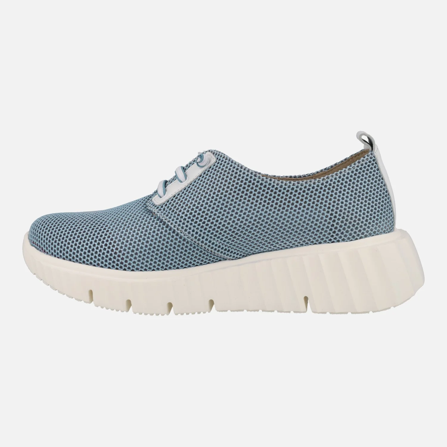 Zapatos deportivos de tejido rejilla con cordones elásticos - Image 4