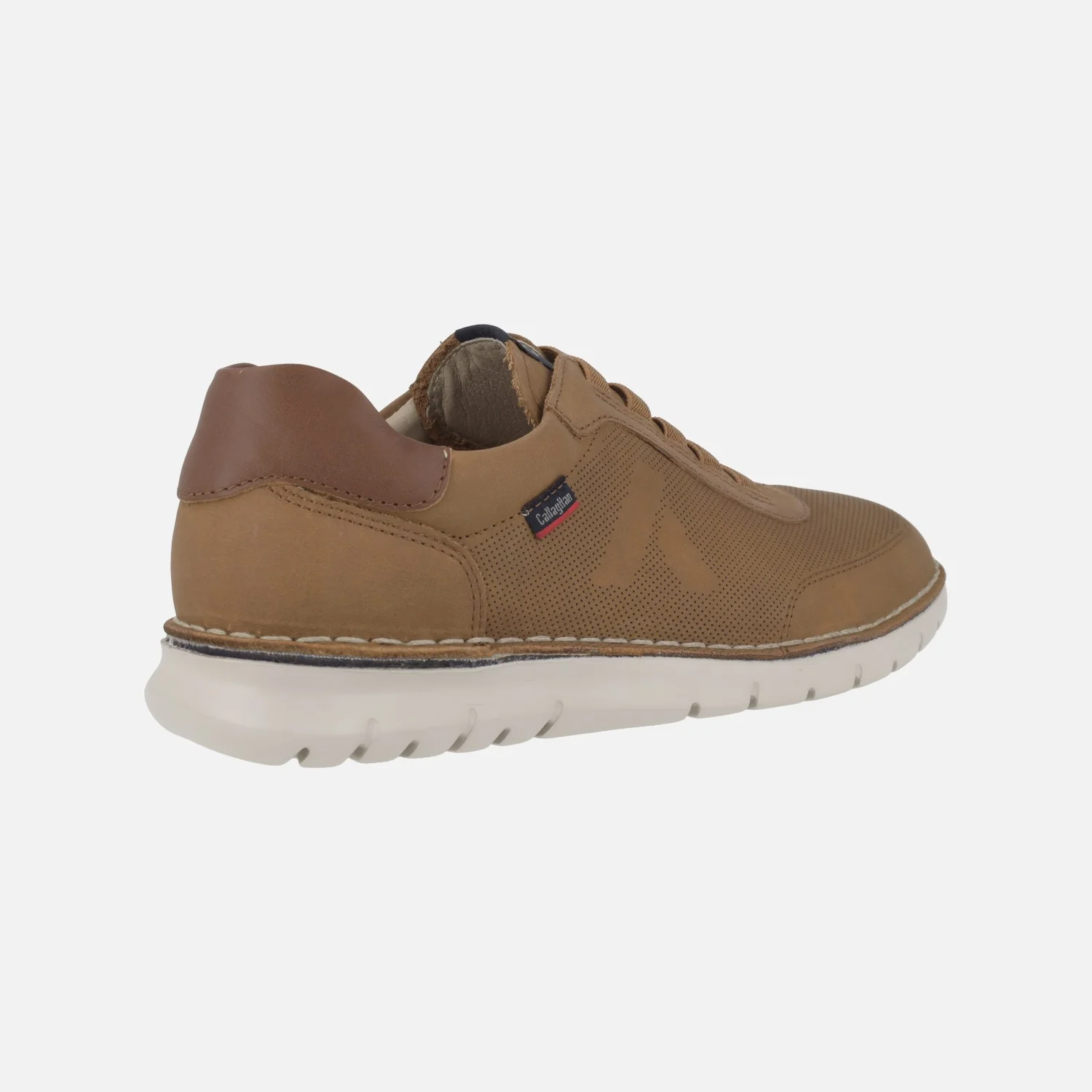 Zapatos deportivos en nobuck con cordones elásticos - Image 4