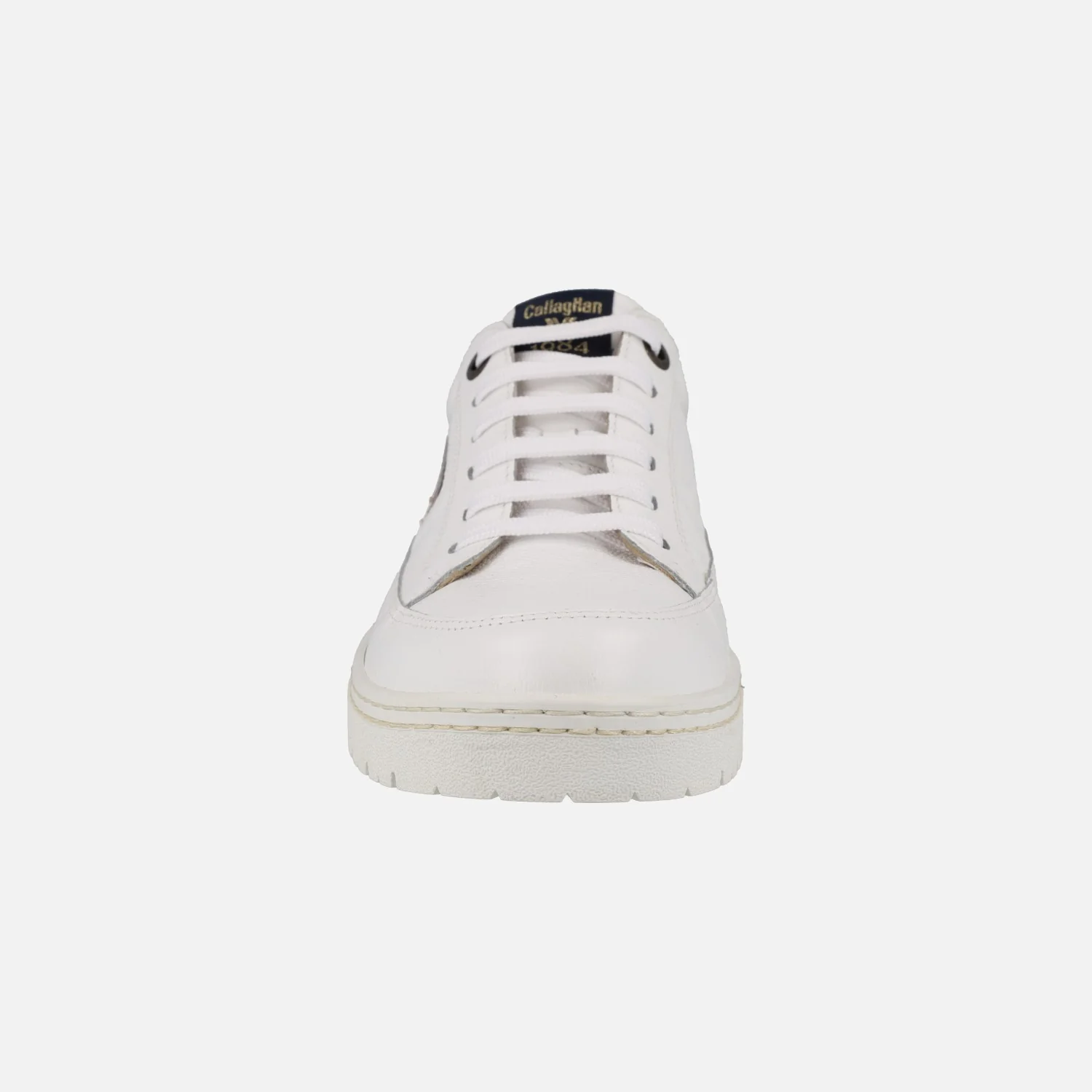 Zapatos deportivos en piel blanca para hombre - Image 5