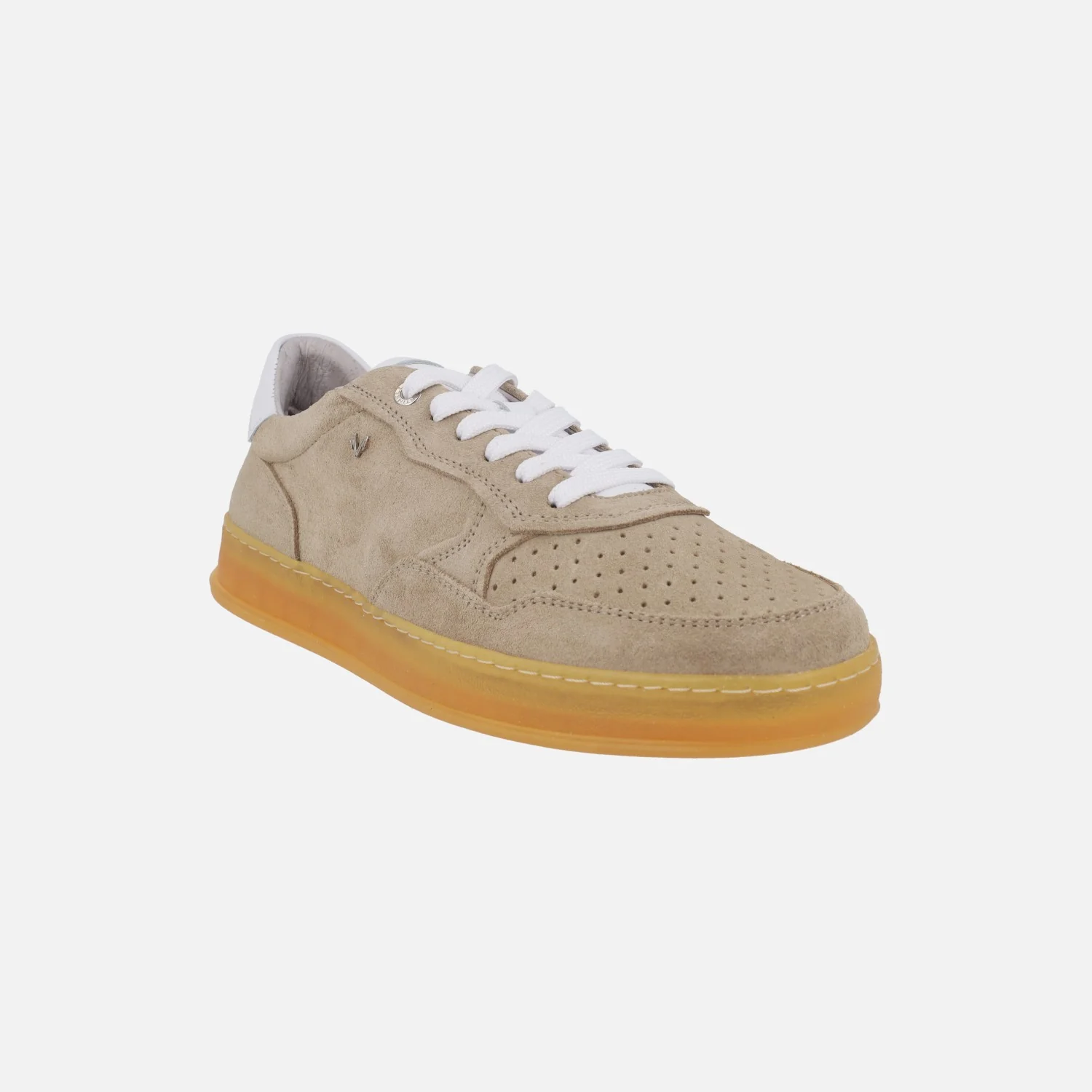 Zapatos deportivos en serraje beige para hombre Seaford - Image 2