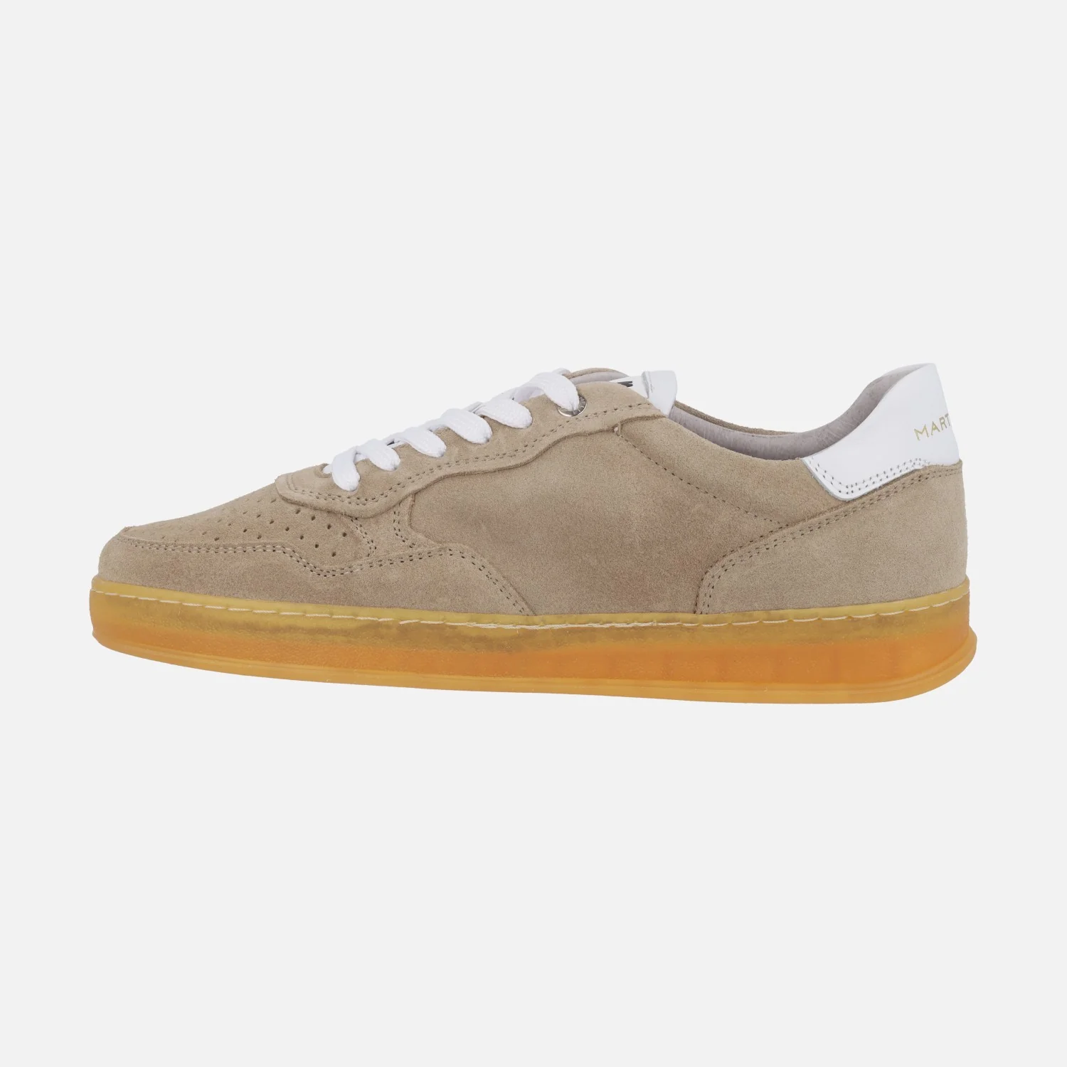 Zapatos deportivos en serraje beige para hombre Seaford - Image 3