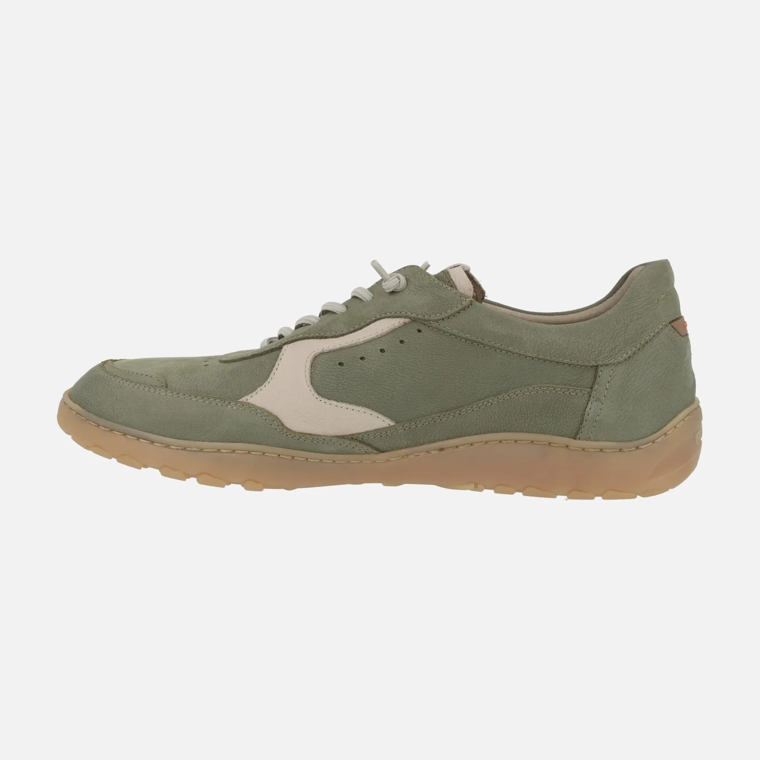 Zapatos deportivos Lenox en piel nobuck con cordones elásticos - Image 3