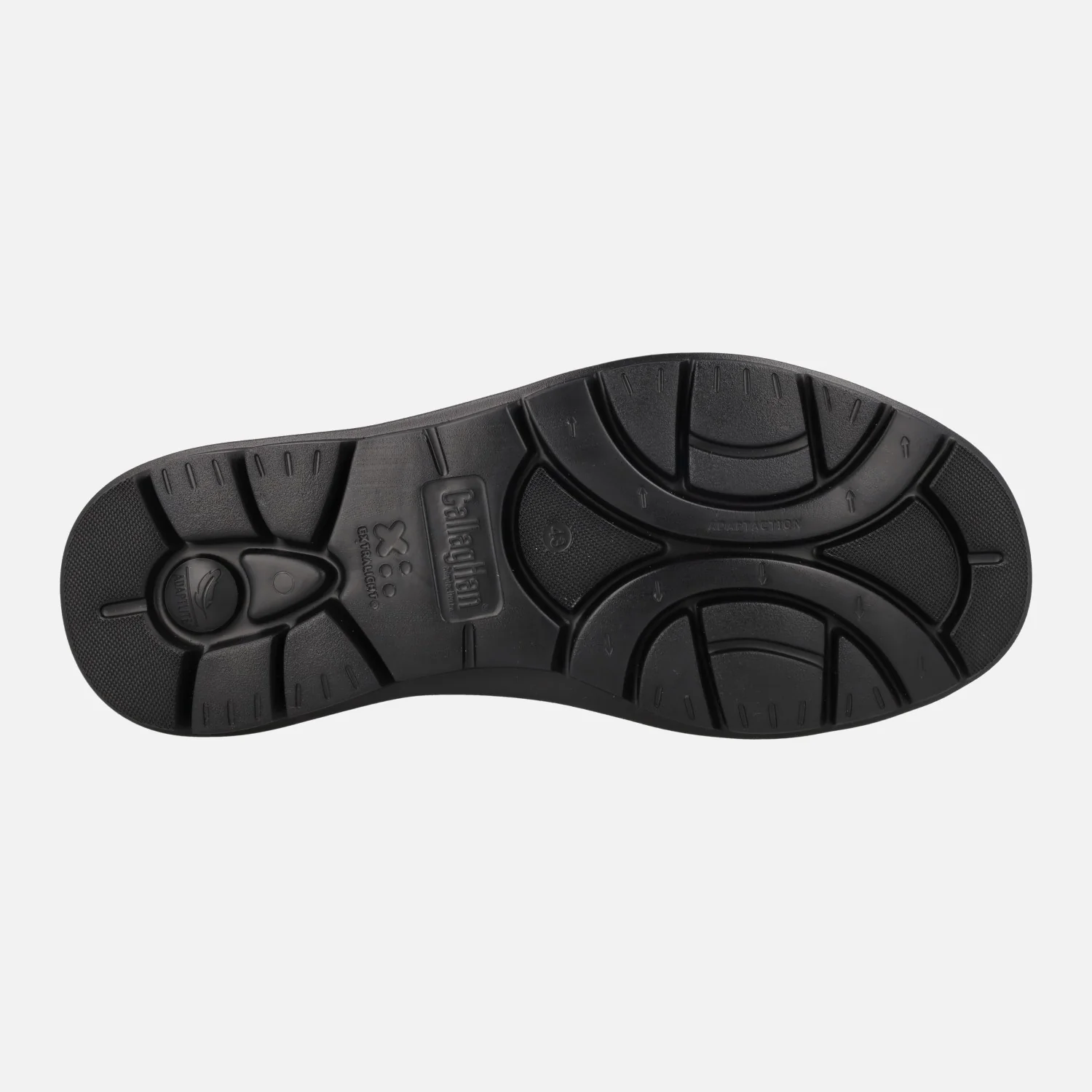 Zapatos deportivos negros de piel para hombre con cordones - Image 6