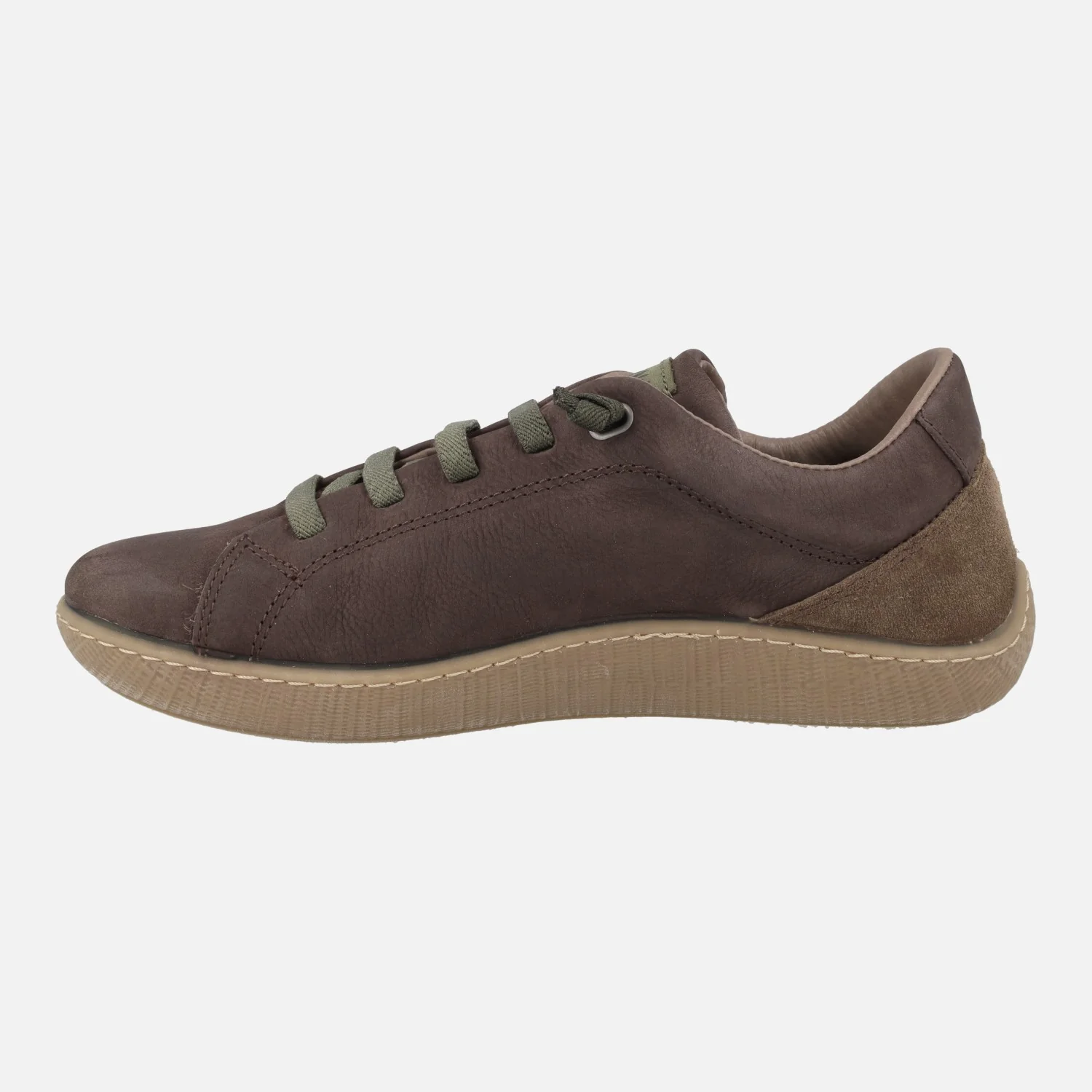 Zapatos deportivos OKI de piel nobuck con elásticos para hombre - Image 4