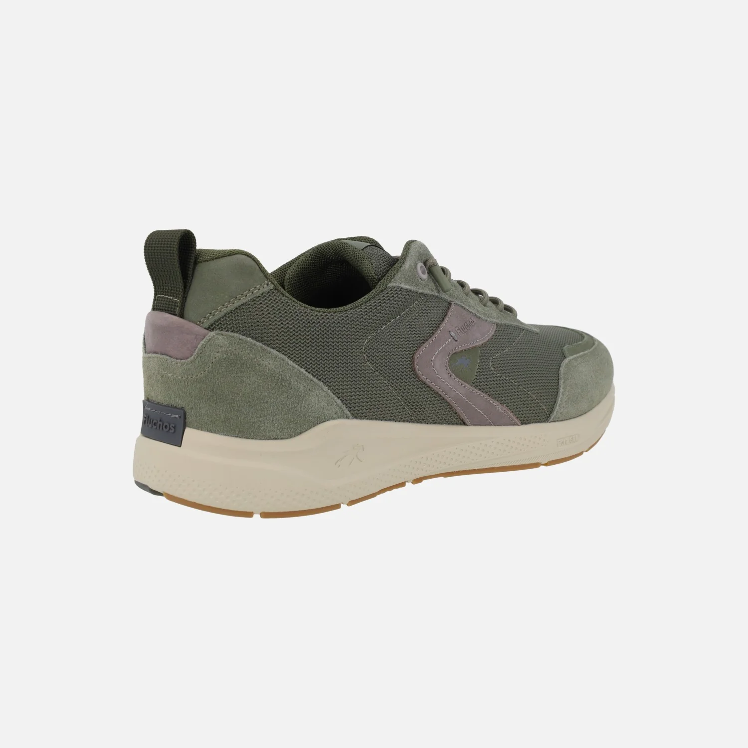 Zapatos deportivos para hombre en combinado de tejido y serraje línea TRENTO - Image 10