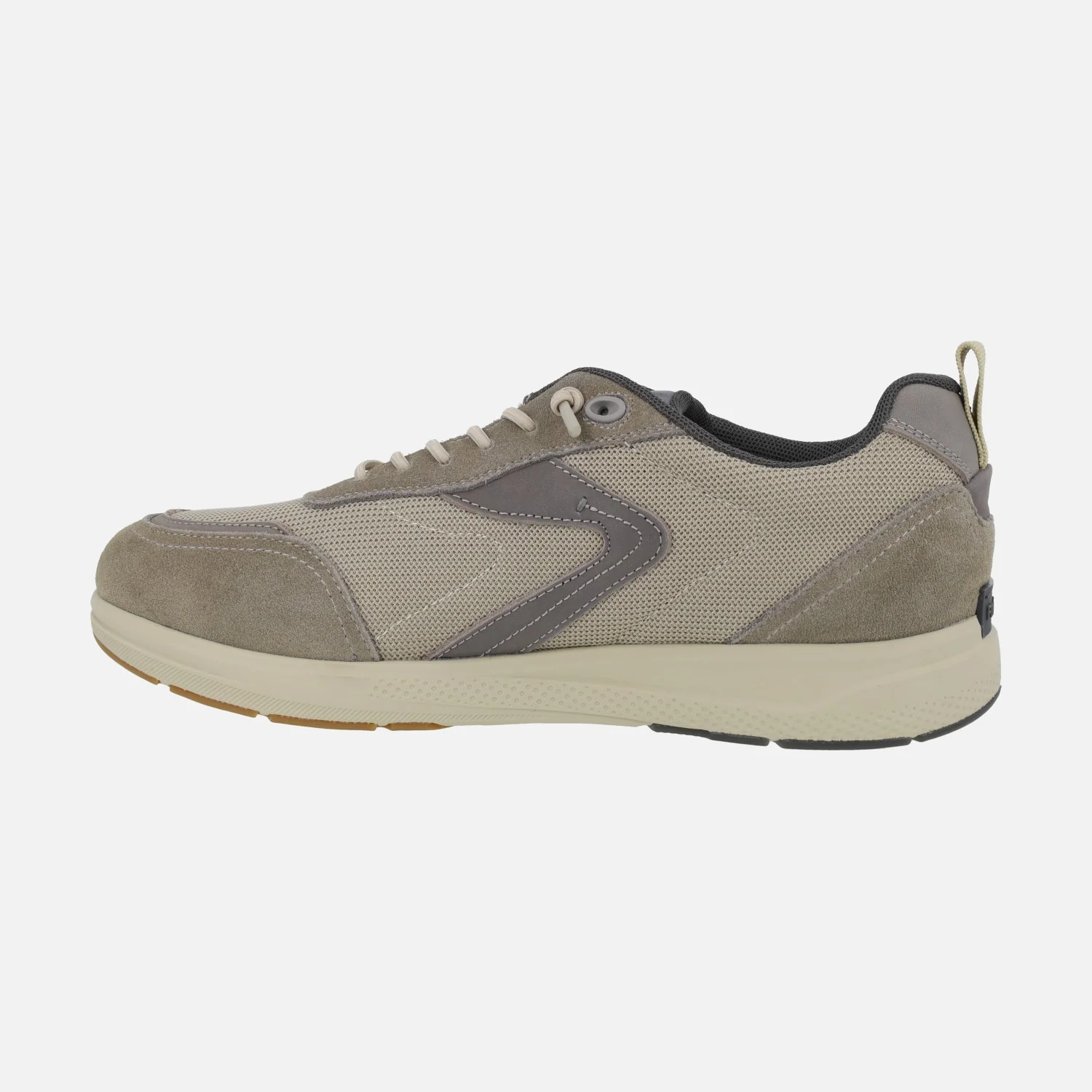 Zapatos deportivos para hombre en combinado de tejido y serraje línea TRENTO - Image 3