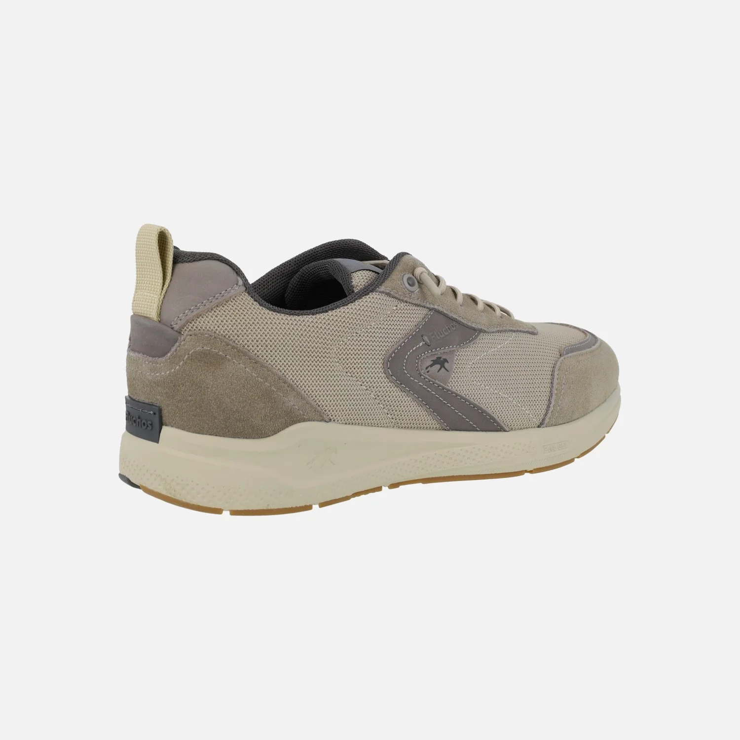 Zapatos deportivos para hombre en combinado de tejido y serraje línea TRENTO - Image 4