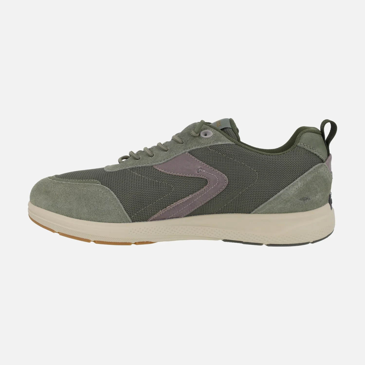 Zapatos deportivos para hombre en combinado de tejido y serraje línea TRENTO - Image 9