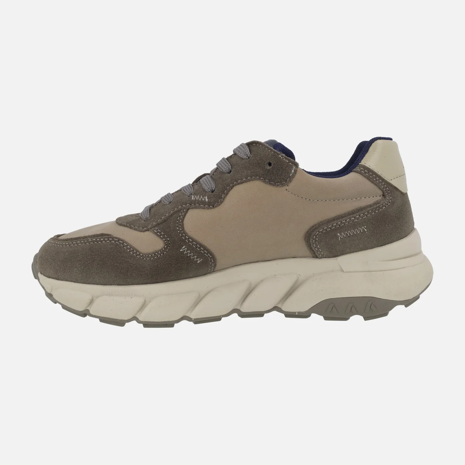 Zapatos deportivos para hombre en combinado taupe Rocker - Image 4