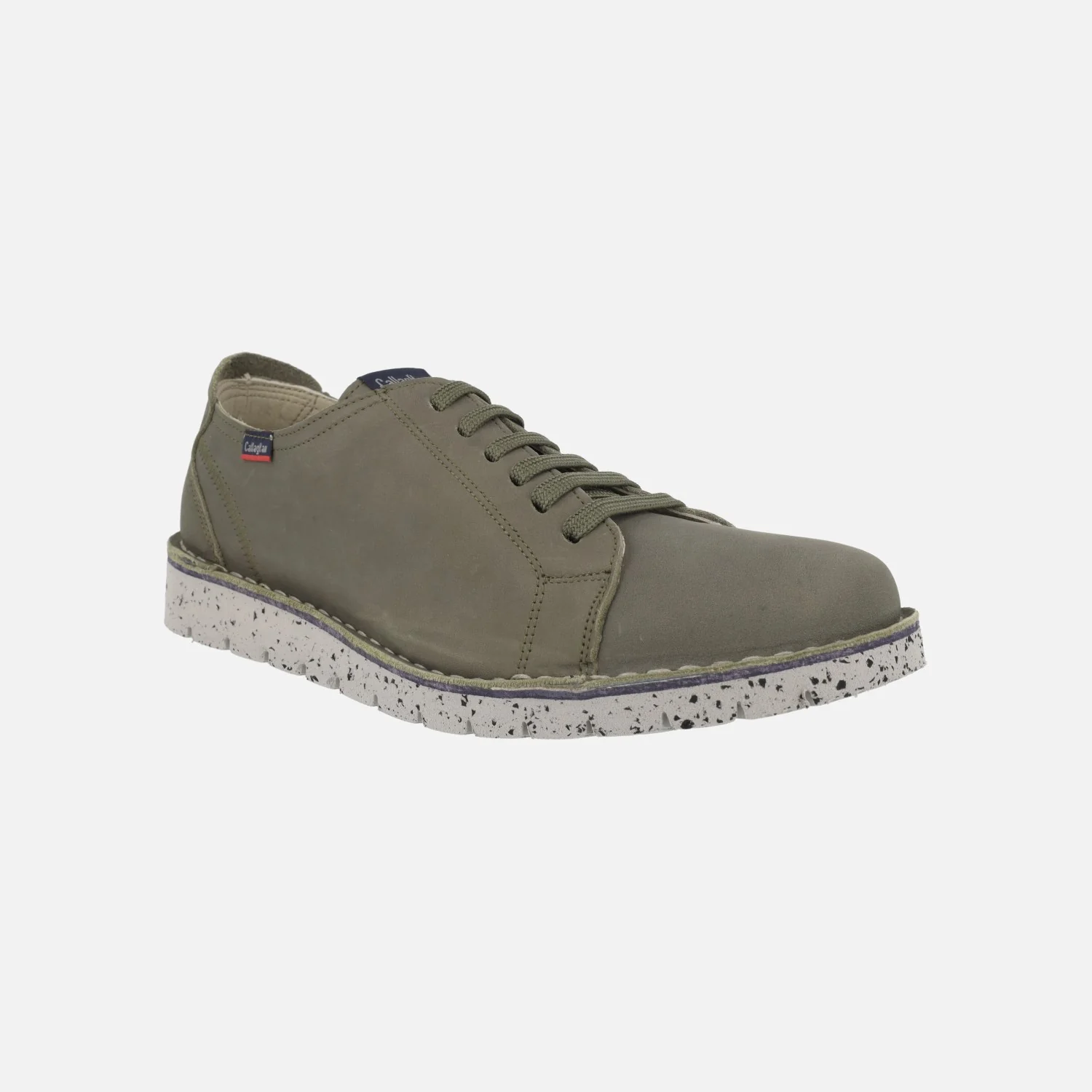 Zapatos deportivos para hombre en nobuck con cierre de cordones Polaris - Image 2
