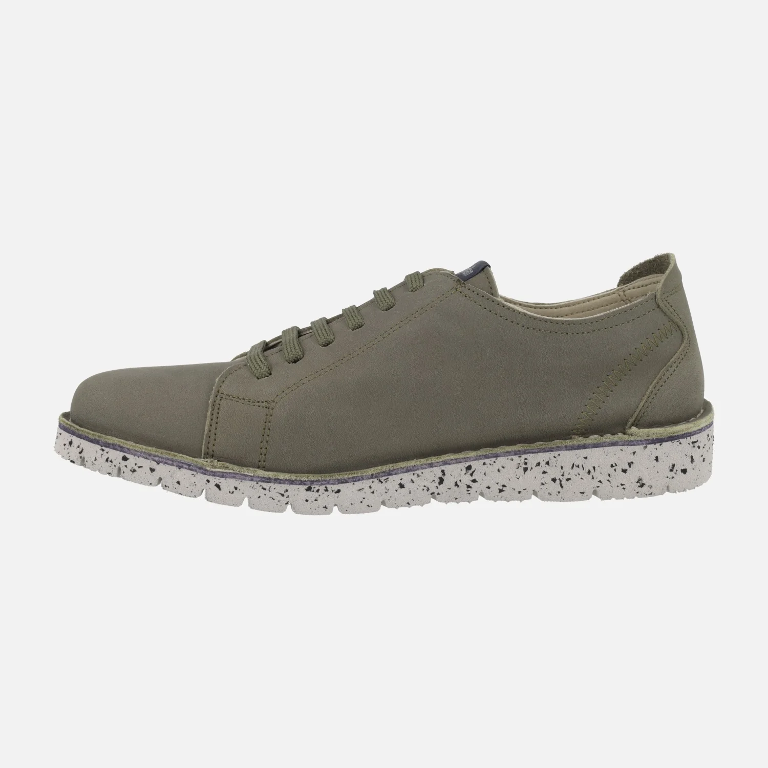 Zapatos deportivos para hombre en nobuck con cierre de cordones Polaris - Image 3
