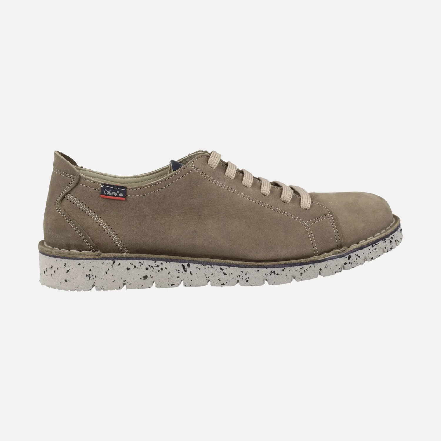 Zapatos deportivos para hombre en nobuck con cierre de cordones Polaris - Image 7