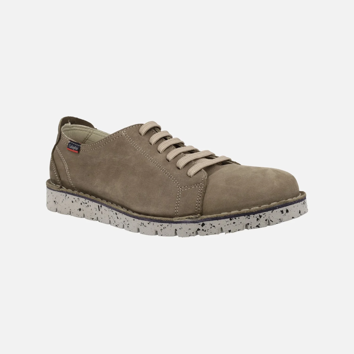 Zapatos deportivos para hombre en nobuck con cierre de cordones Polaris - Image 8