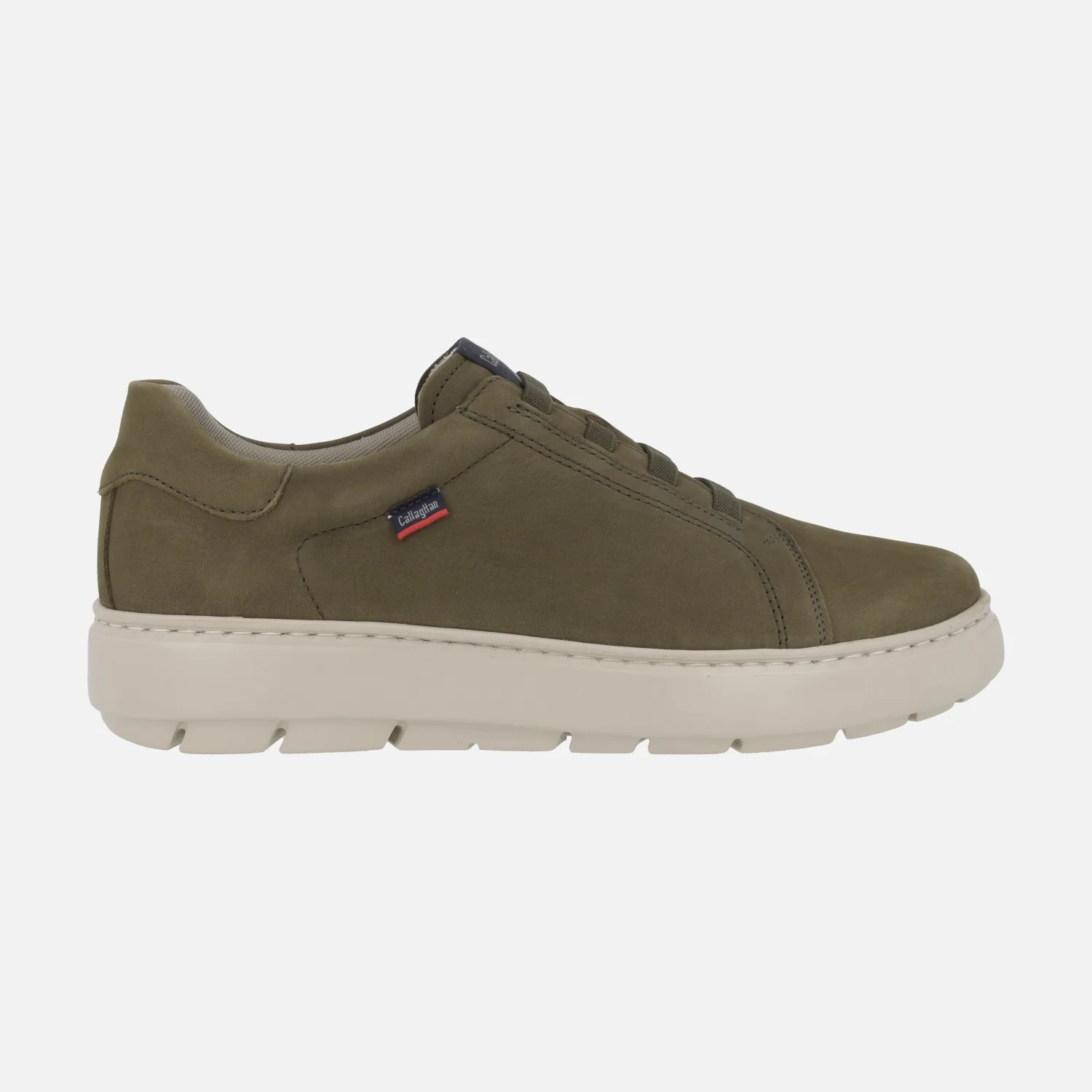 Zapatos deportivos para hombre en nobuck con elásticos Adaptable