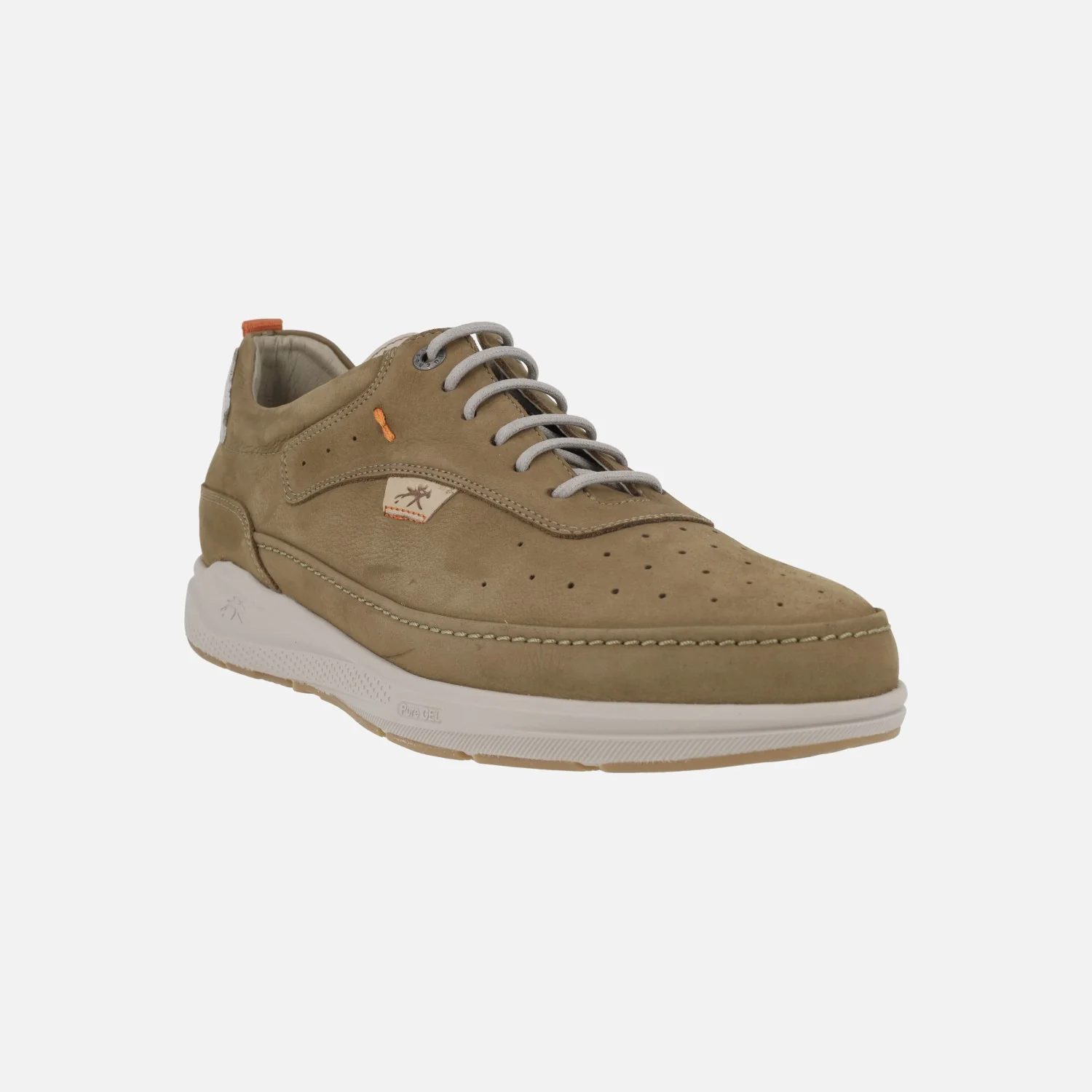 Zapatos deportivos para hombre en nobuck visón Kadir - Image 2