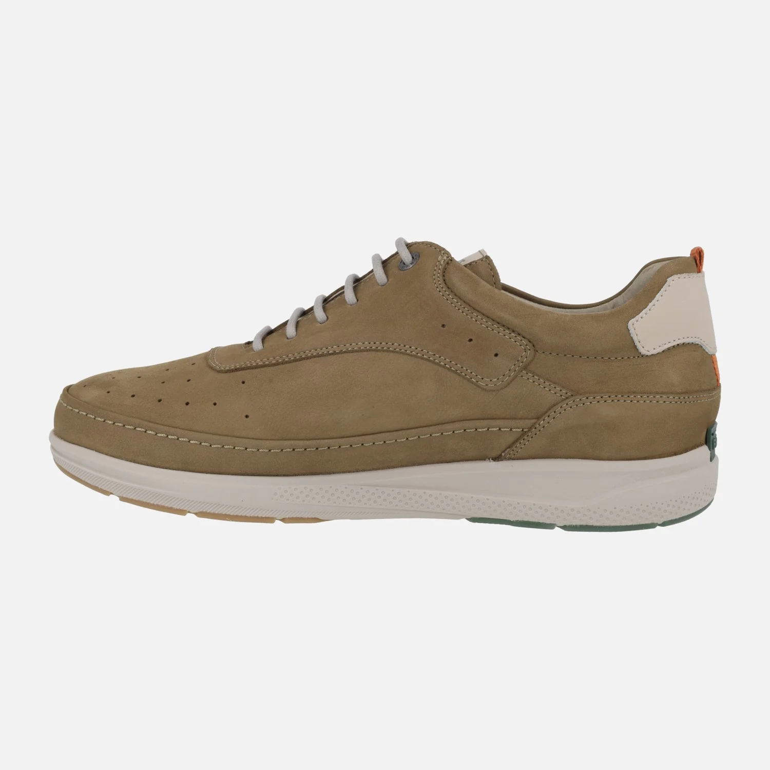 Zapatos deportivos para hombre en nobuck visón Kadir - Image 3