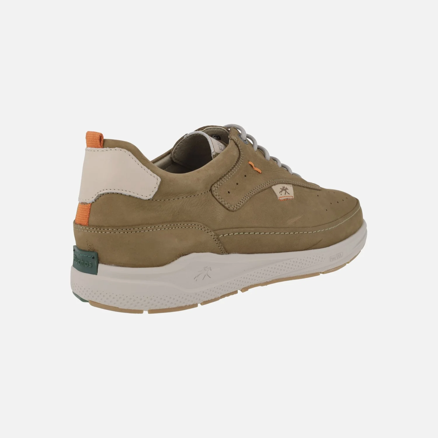 Zapatos deportivos para hombre en nobuck visón Kadir - Image 4