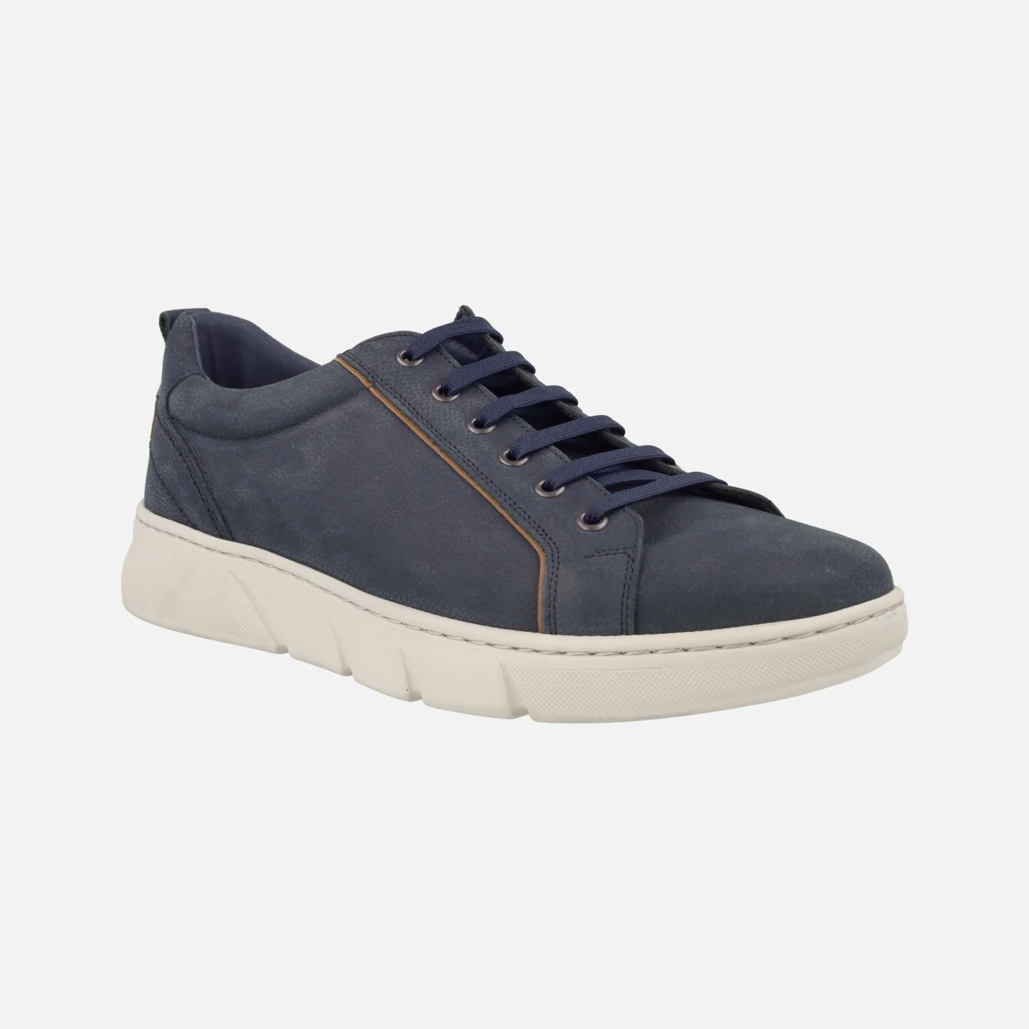 Zapatos deportivos para hombre en piel nobuck con cordones - Image 8